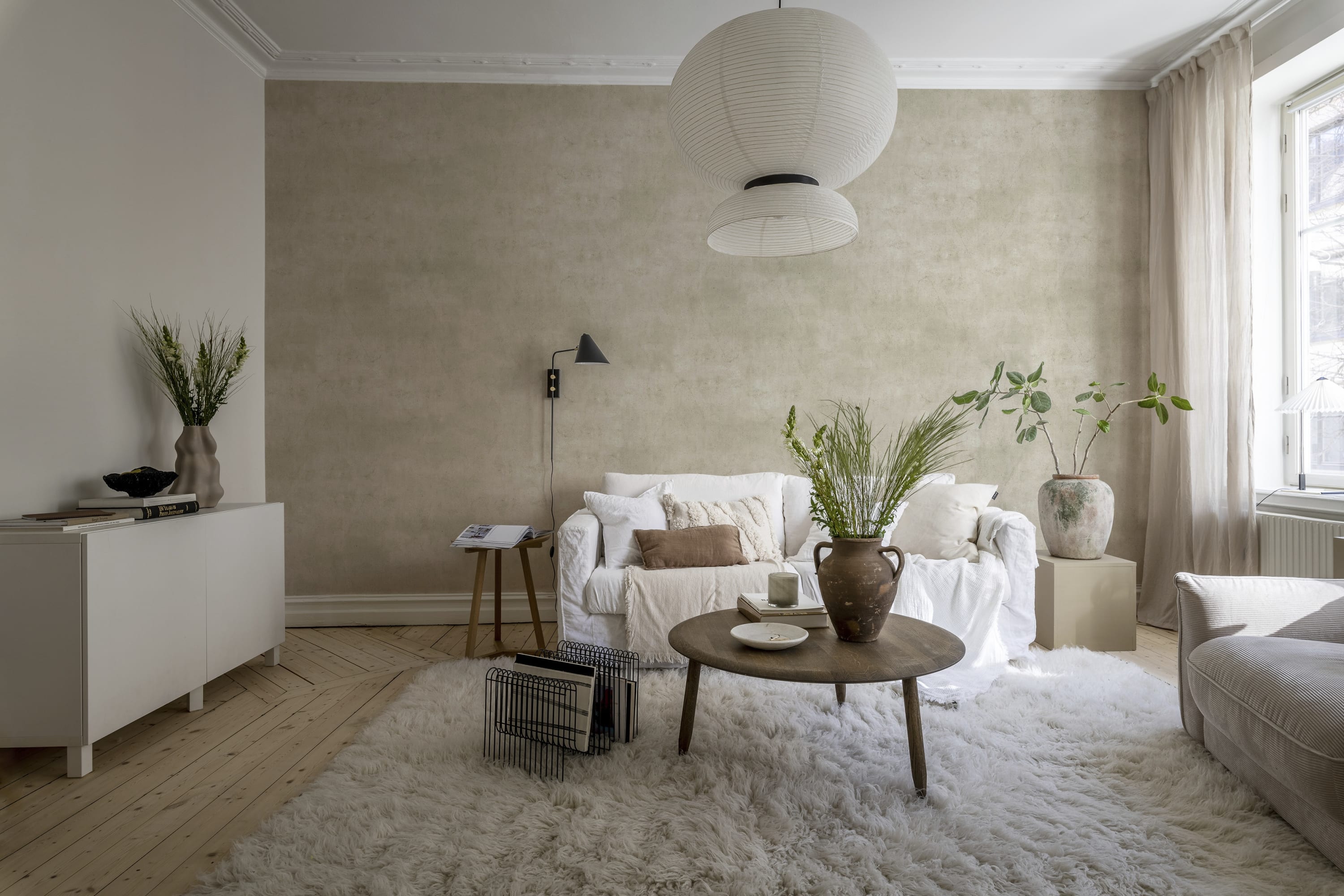 Tapet solid sand, rebel walls