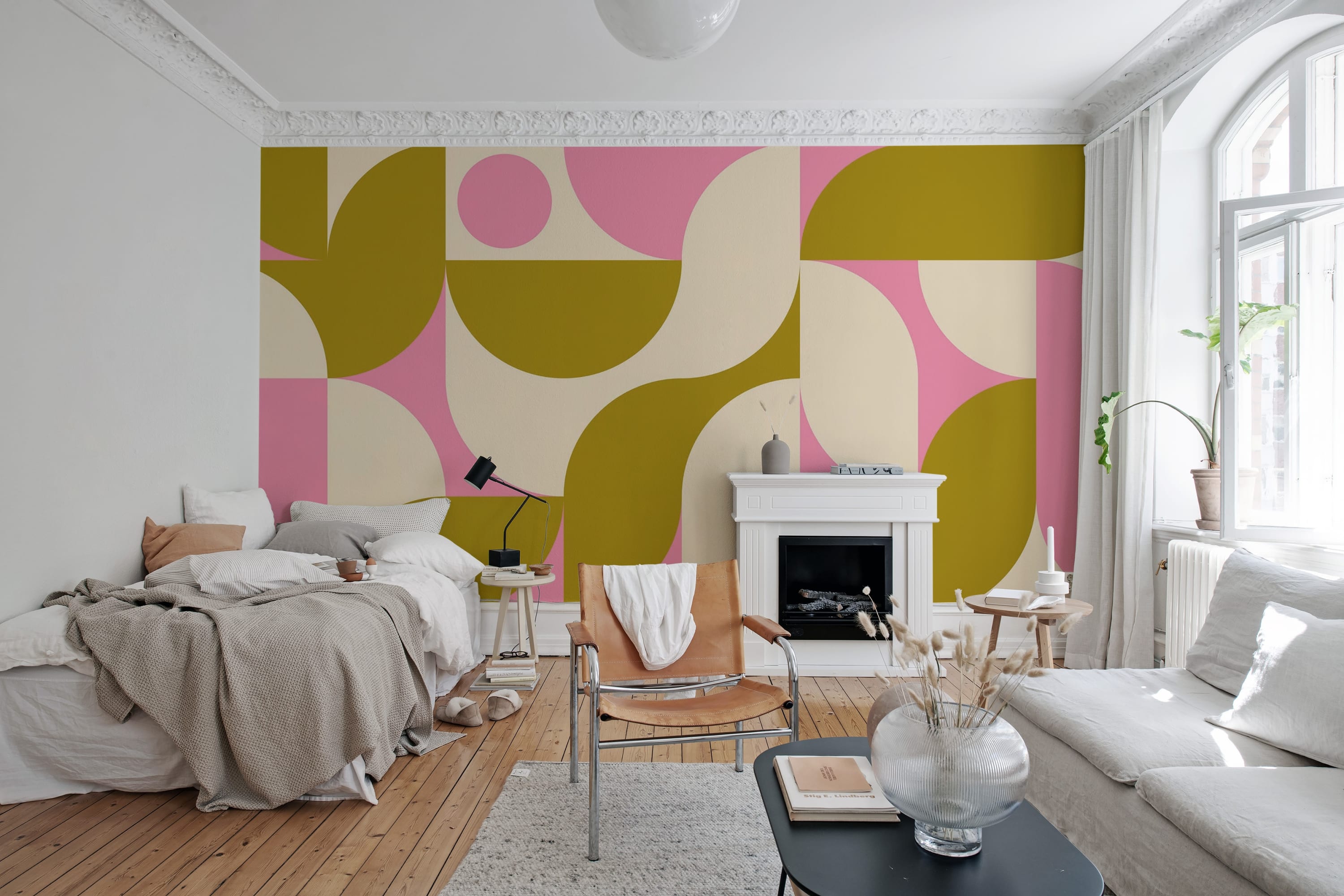 Tapet geometrique, rebel walls 