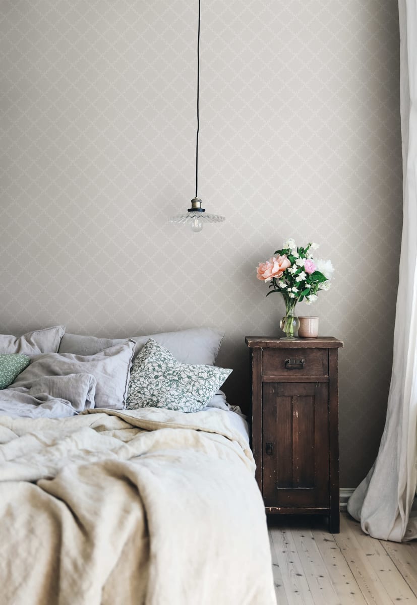 Tapet lavabil trellis gray, sandberg, 5.3mp / rola 