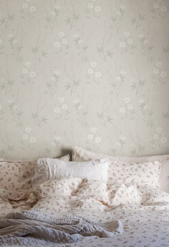 Tapet lavabil emma linen, sandberg, 5.3mp / rola 