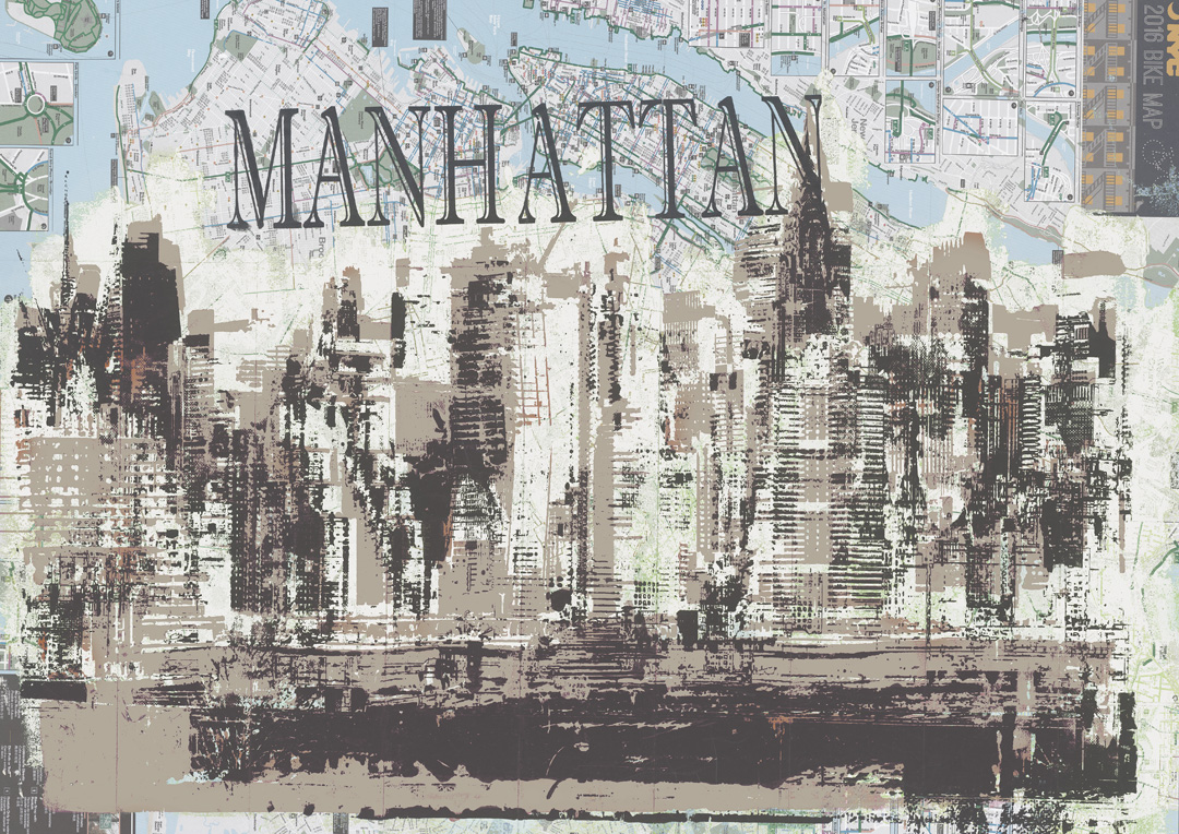 Tapet Manhattan, Tortora, Tecnografica