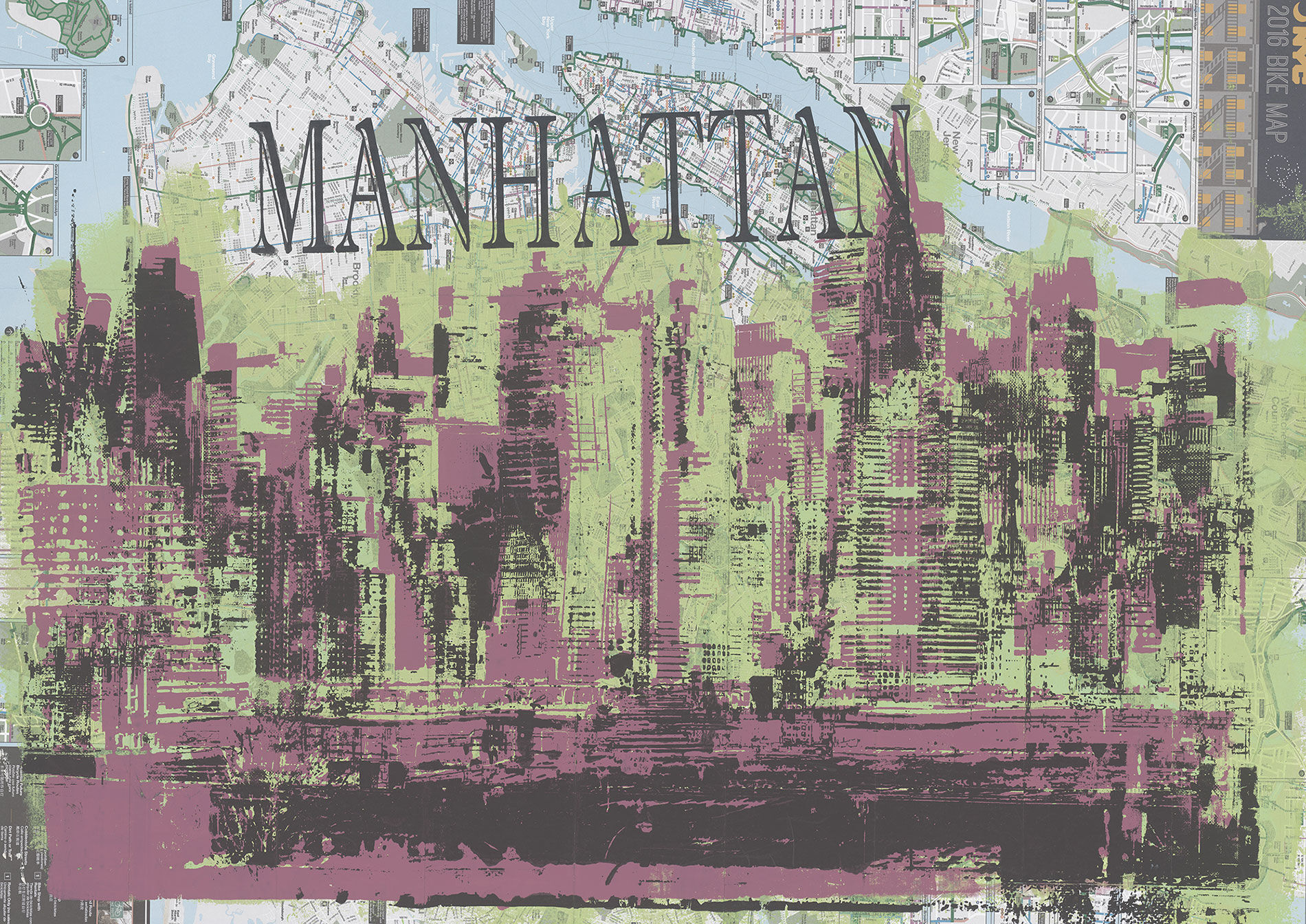 Tapet Manhattan, Original, Tecnografica