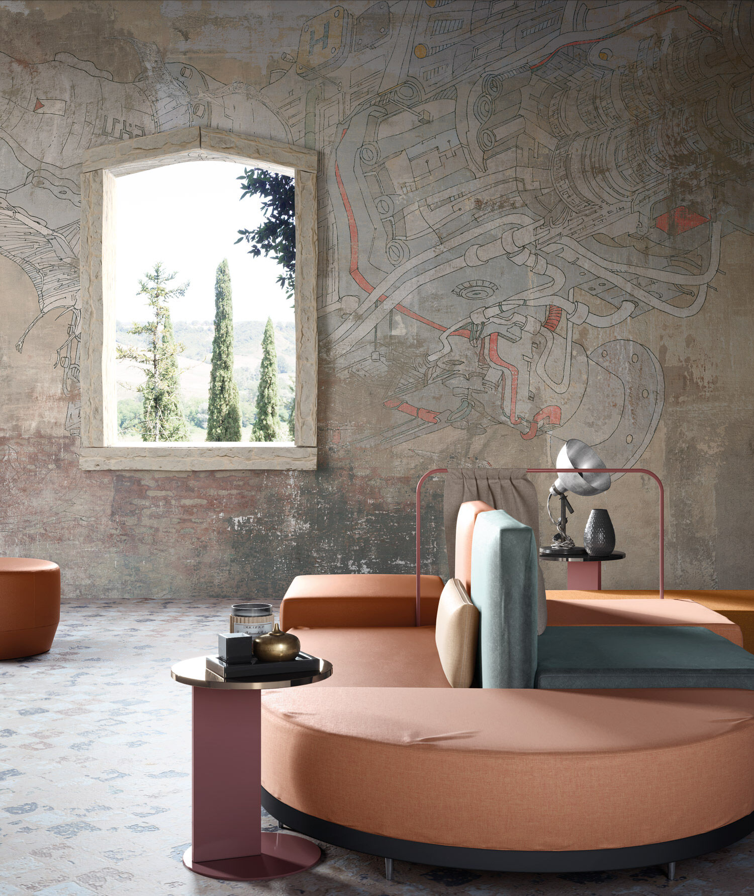 Tapet salisbury dream, tecnografica 