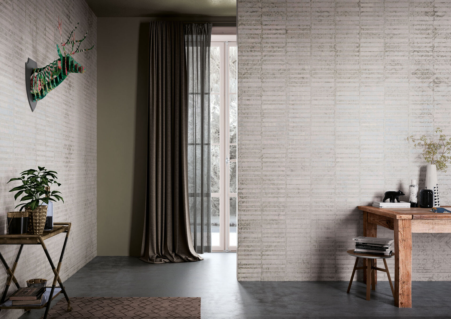 Tapet budur, walnut, tecnografica 