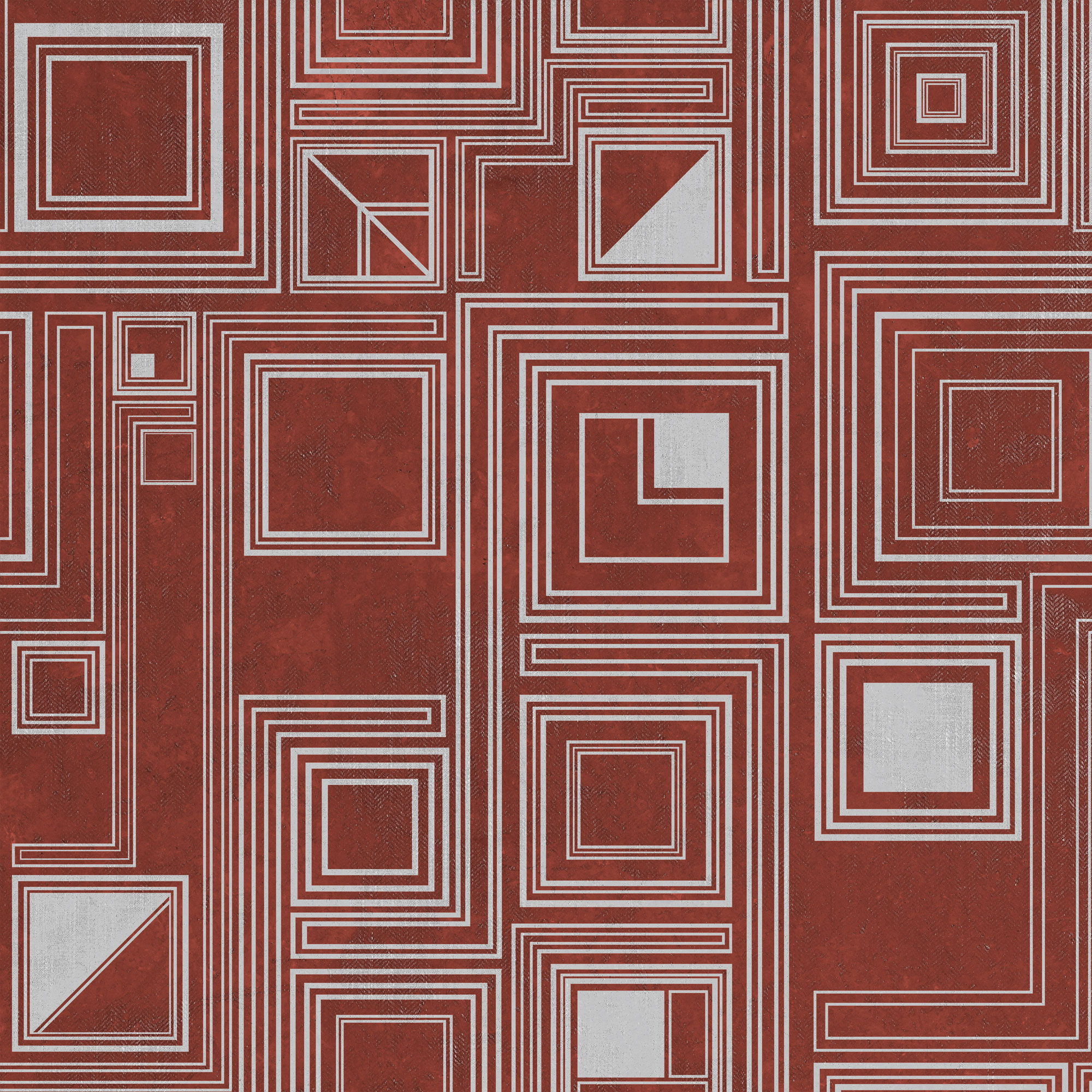 Tapet labirinto, red, tecnografica 