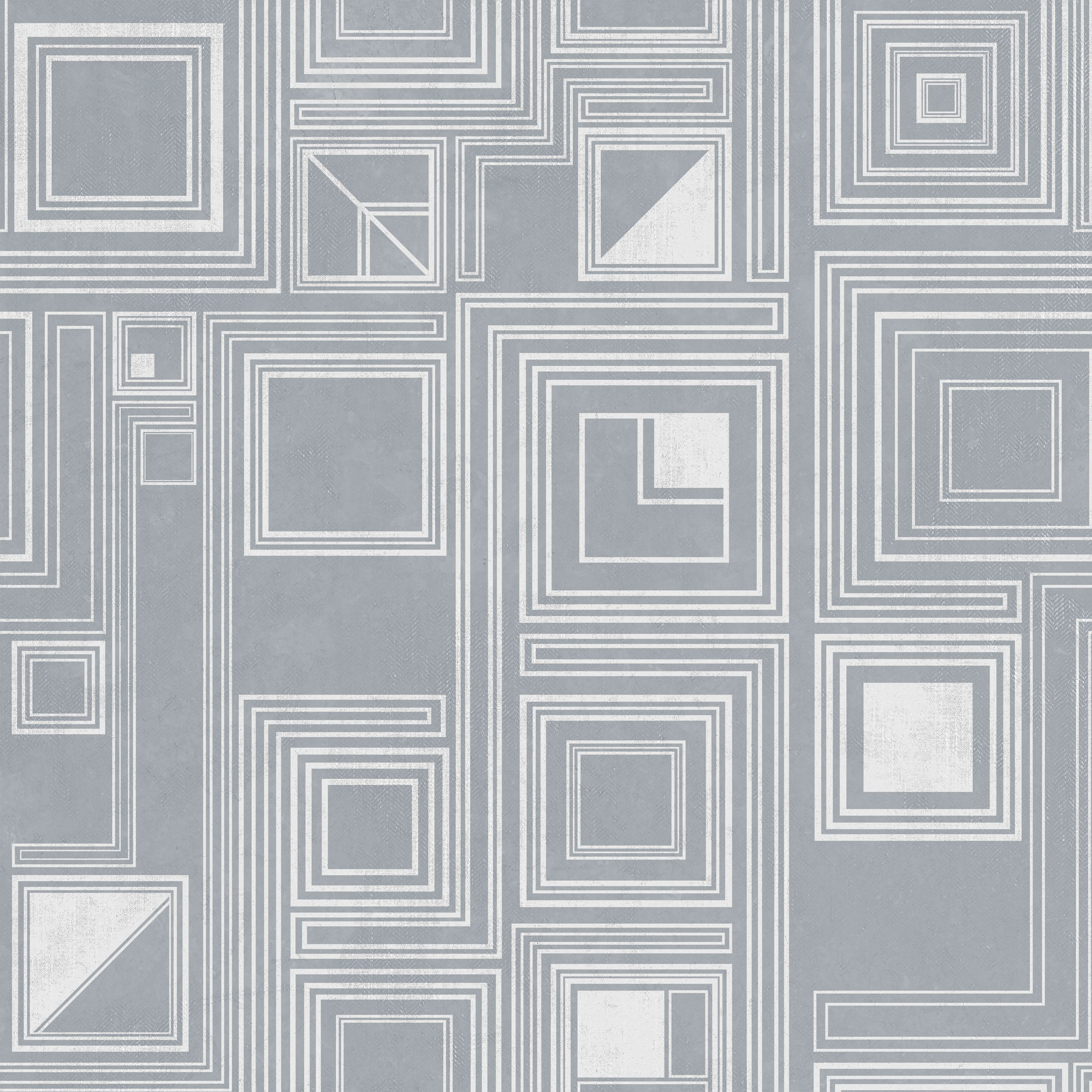 Tapet labirinto, grey blue, tecnografica 