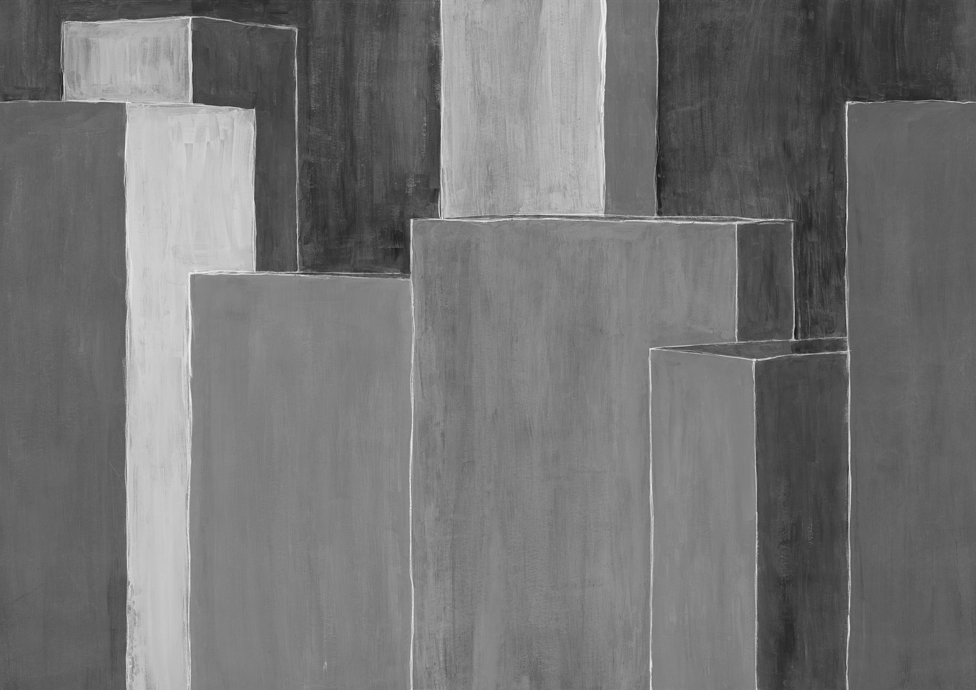 Tapet prisma, chalk black, tecnografica 
