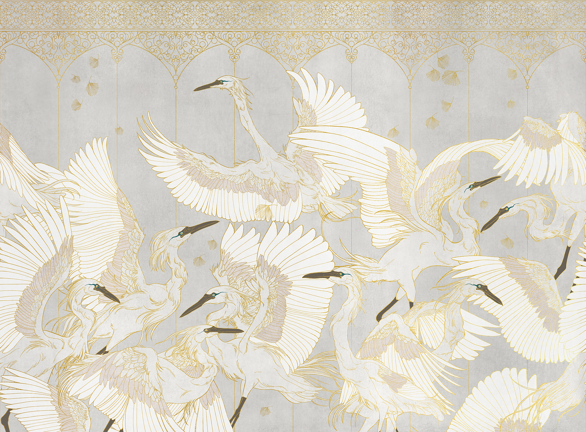 Tapet la danse, ivory, tecnografica 