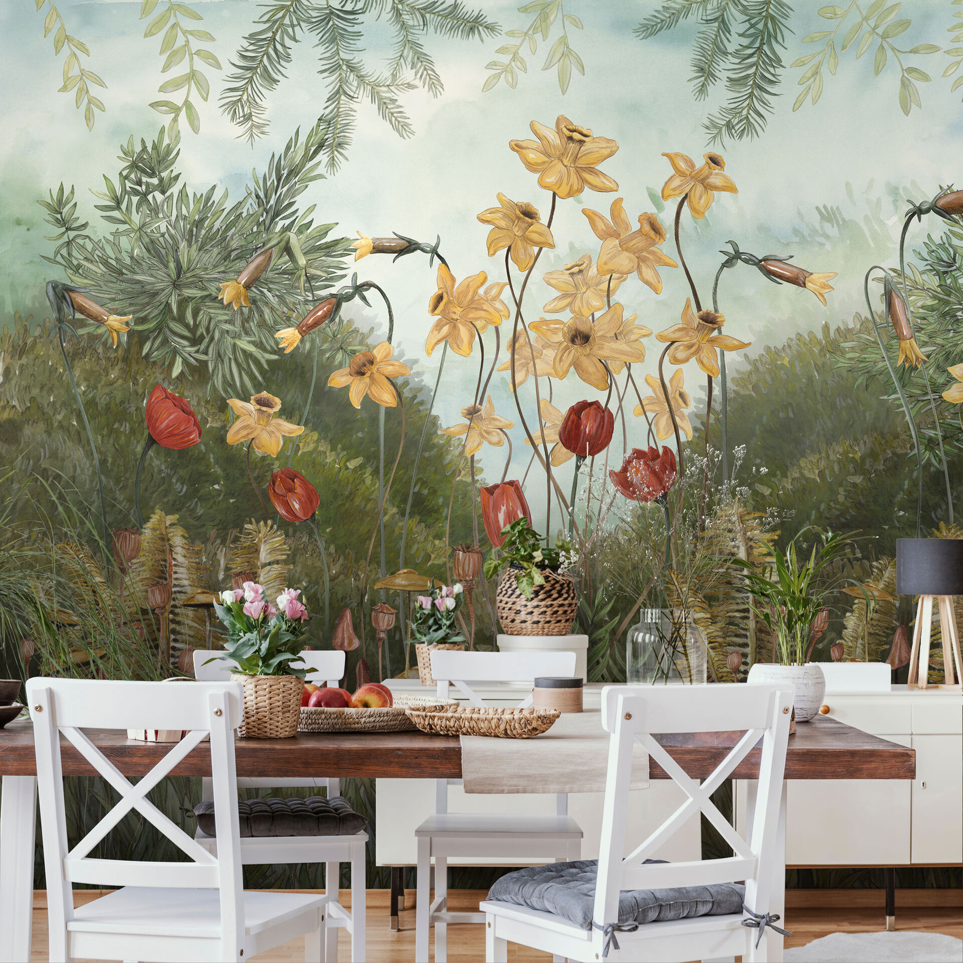 Tapet cottage, tecnografica 
