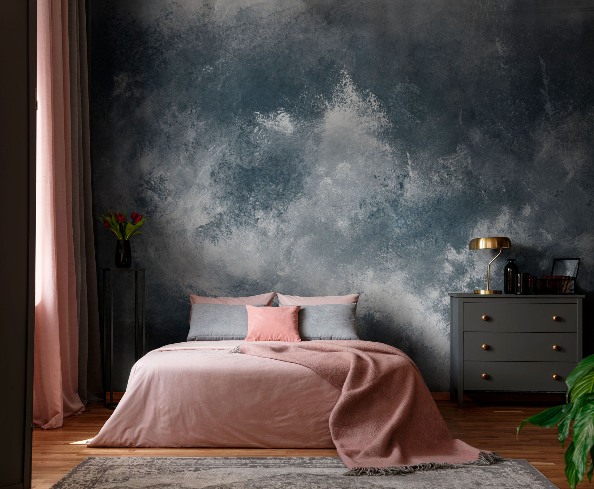 Tapet mistral, ocean blue, tecnografica 