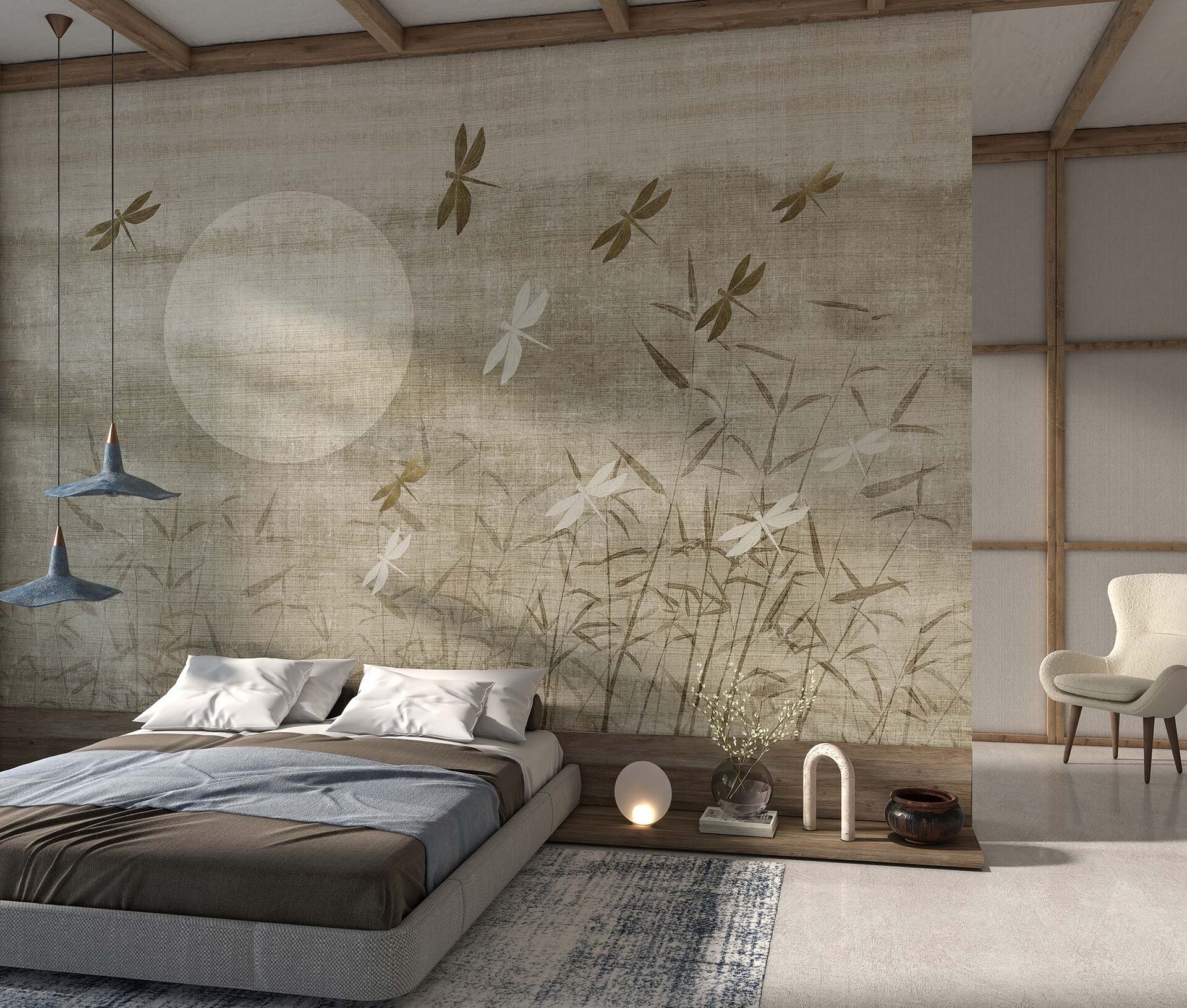 Tapet yuki, bamboo a, tecnografica 