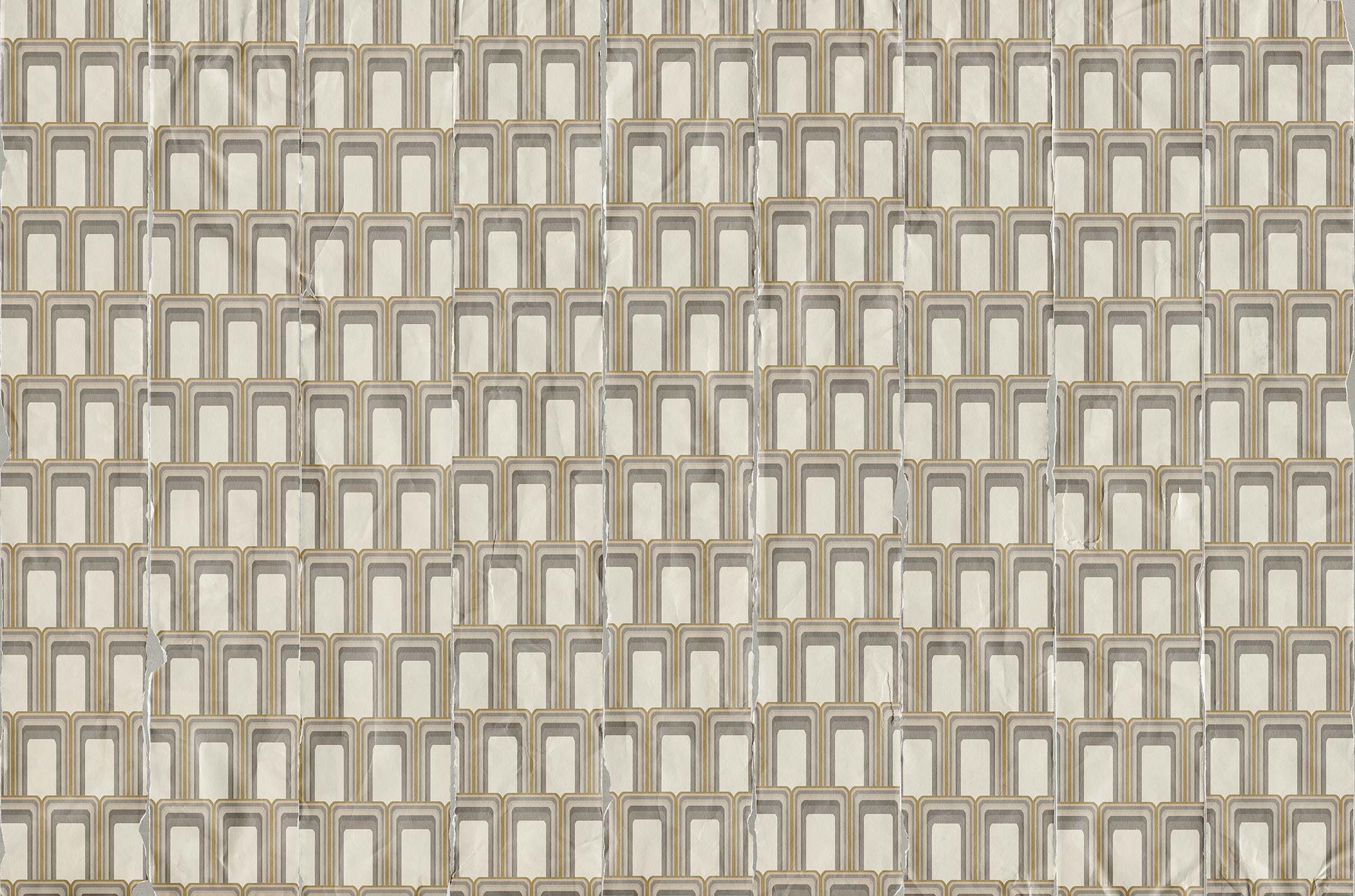 Tapet studio 54, beige, tecnografica 