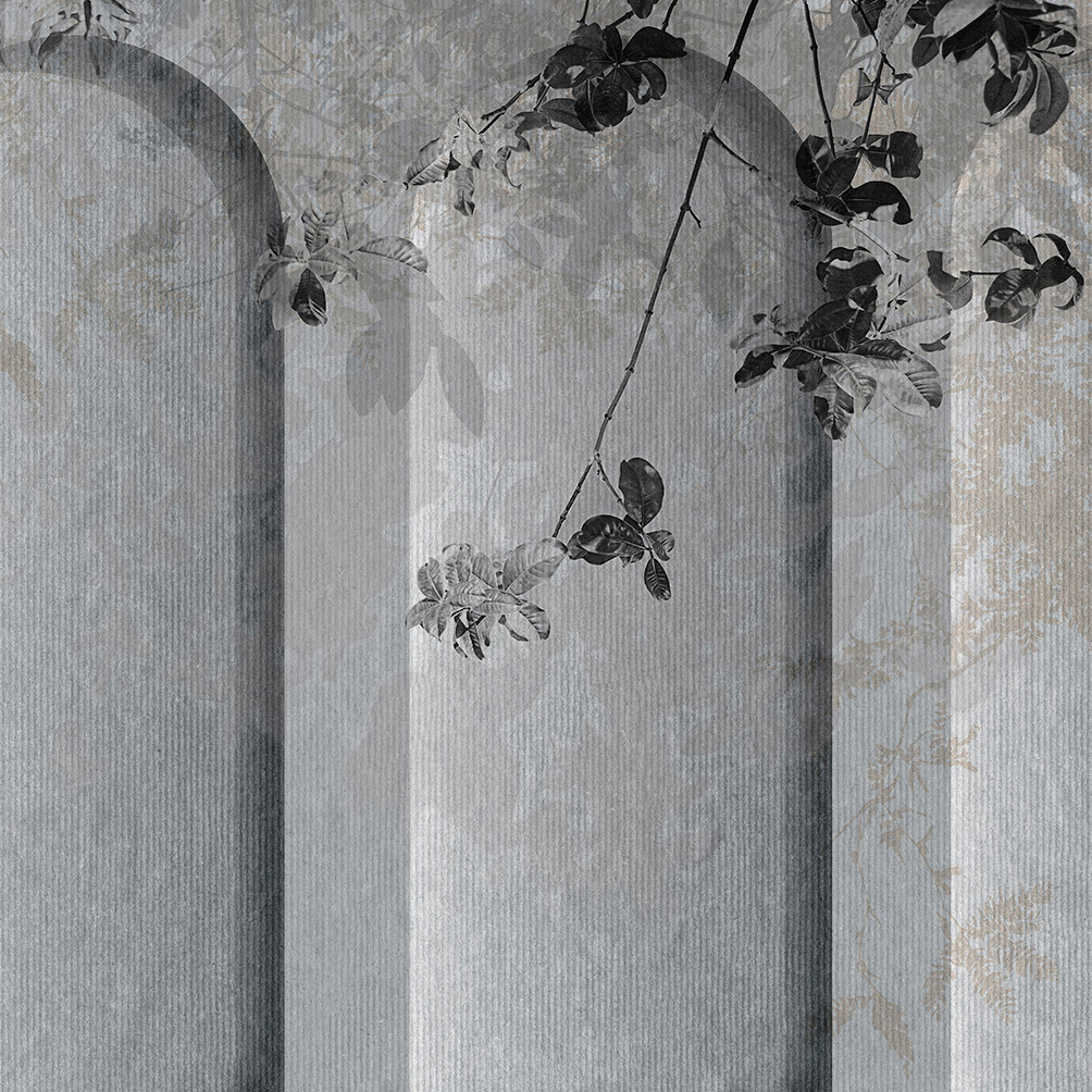 Tapet athena, grey, tecnografica 