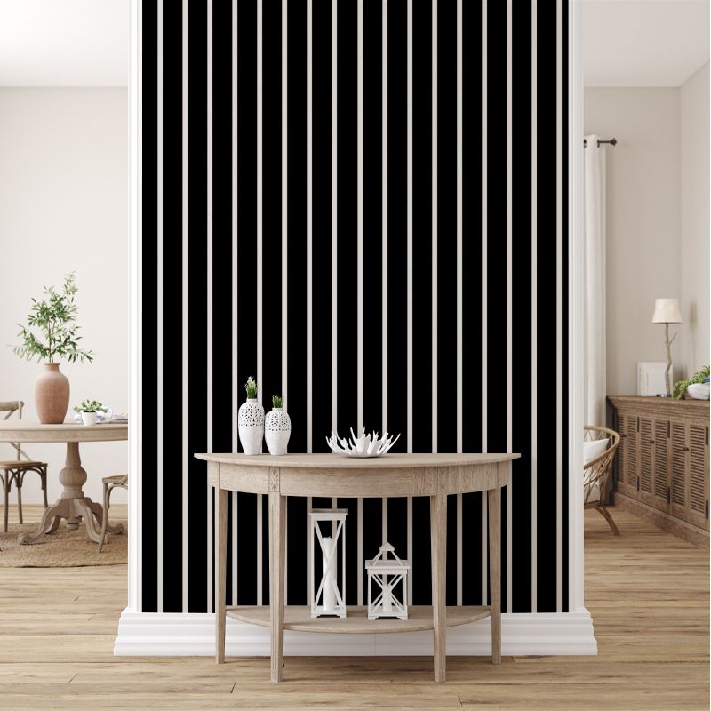 Tapet white and black stripes, personalizat, vladila 