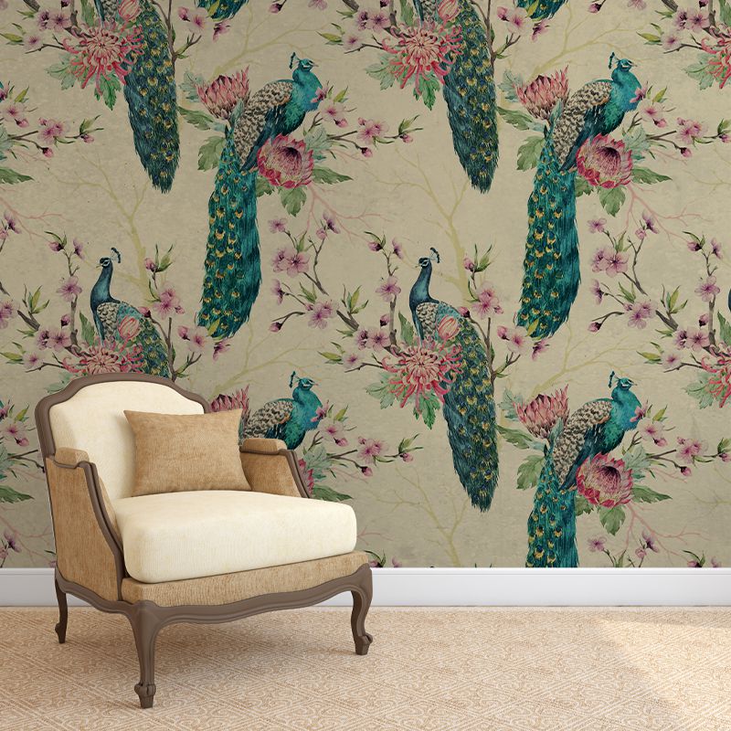 Tapet pea fowl, personalizat, vladila 