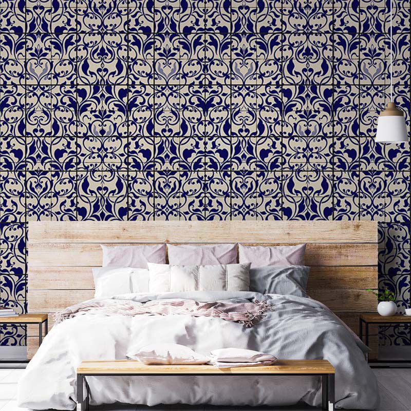 Tapet porcelain blue, personalizat, vladila 