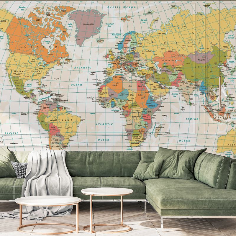 Tapet colorful world, personalizat, vladila 