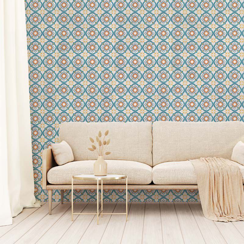 Tapet oriental blue, personalizat, vladila 