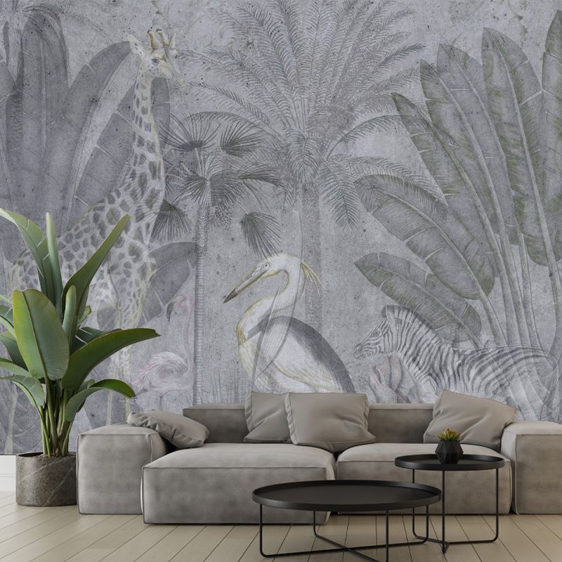 Tapet abstract jungle, personalizat, vladila 