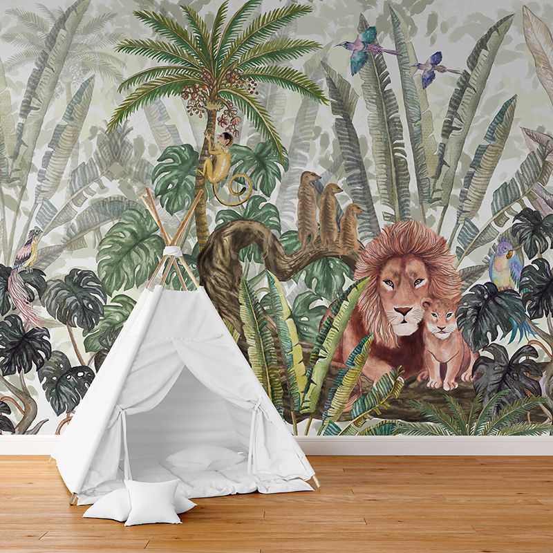 Tapet fabulous jungle, personalizat, vladila 
