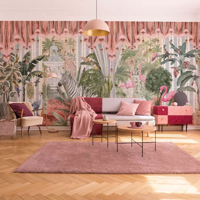 Tapet indoor tropicality, personalizat, vladila 