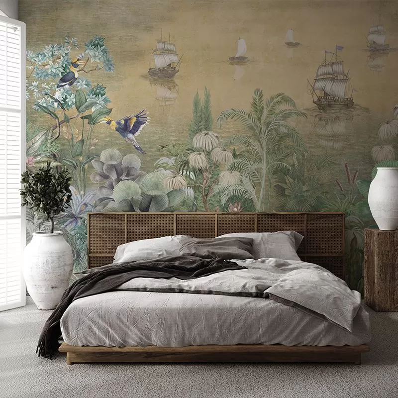 Tapet paradise shore (sunset), personalizat, vladila 