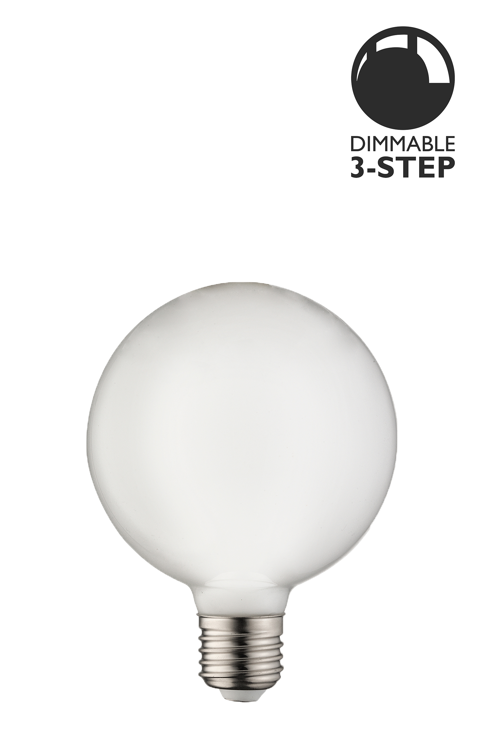 Bec LED dimabil L112, E27, 9.5cm, lumină caldă