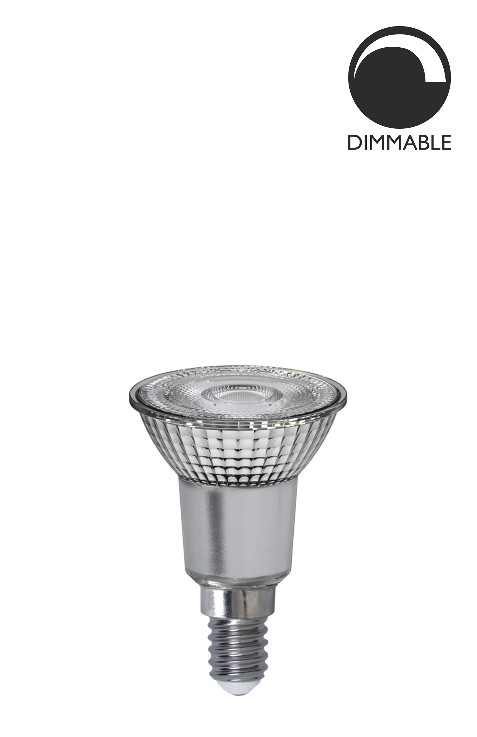 Bec LED dimabil L190, E14, 5cm, lumină caldă Globen