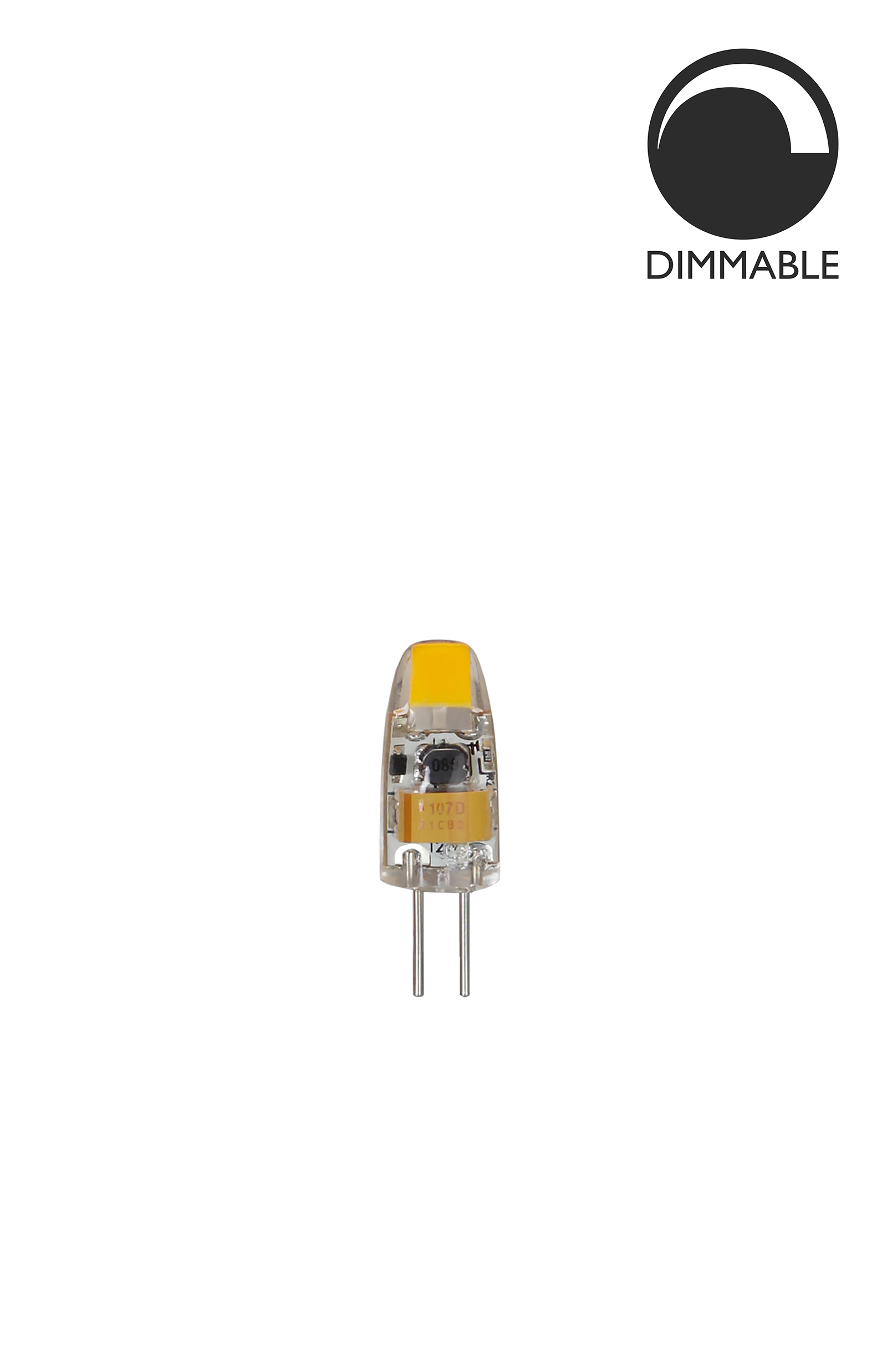 Bec LED dimabil L52, G4, 1cm, lumină caldă