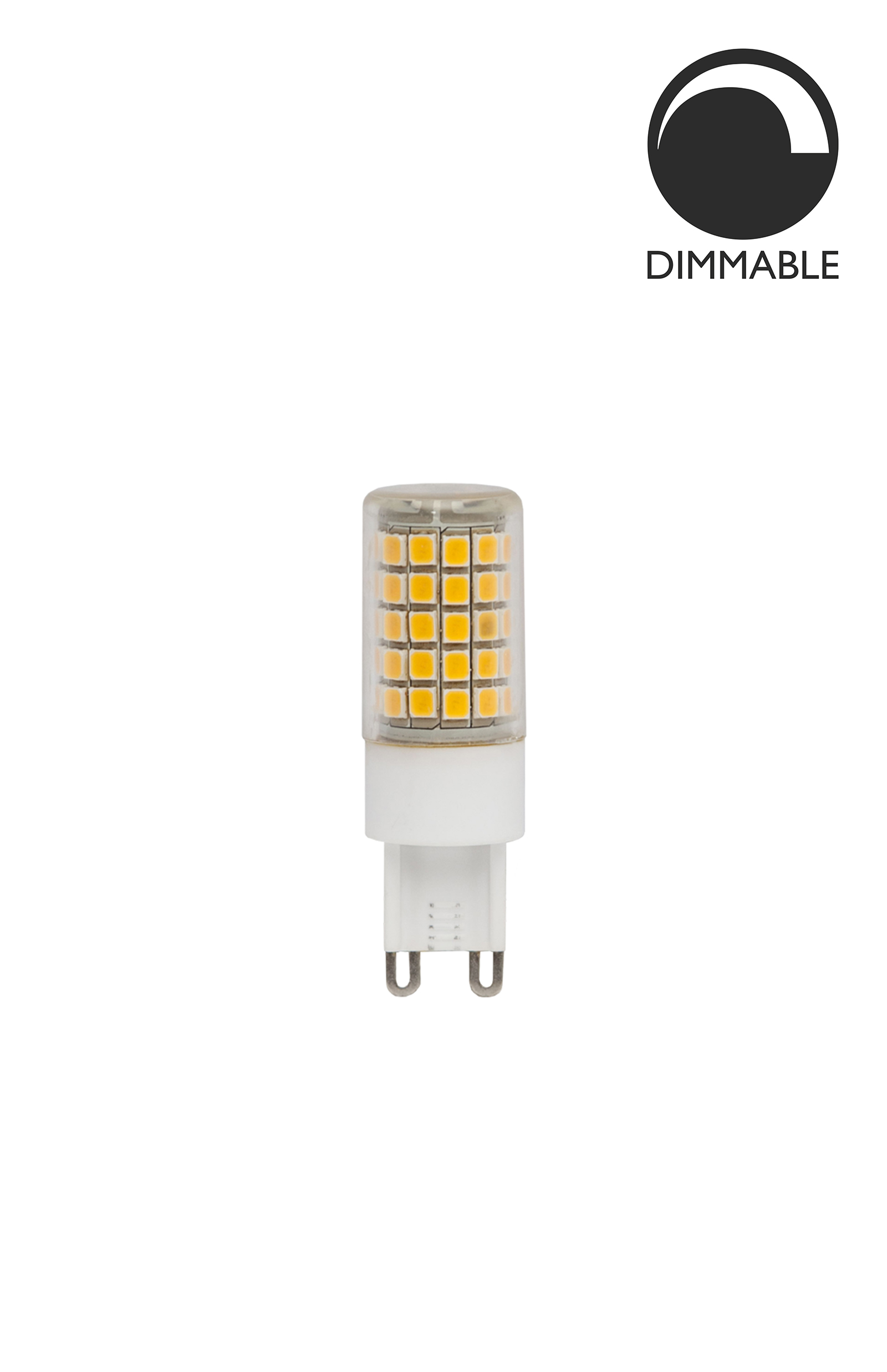 Bec LED dimabil L58, G9, 1.8cm, lumină caldă Globen