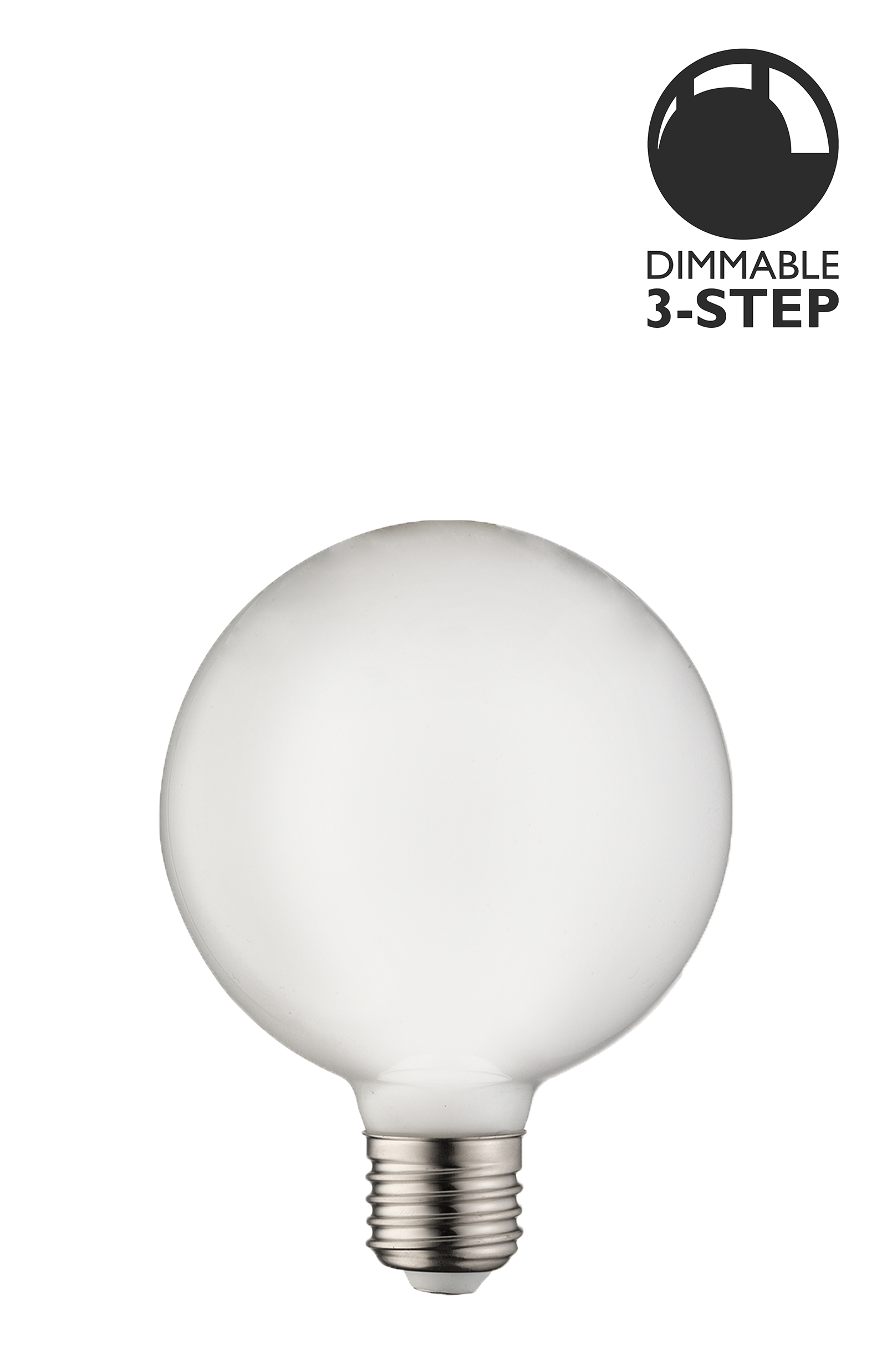 Bec LED dimabil L112, E27, 9.5cm, lumină caldă 
