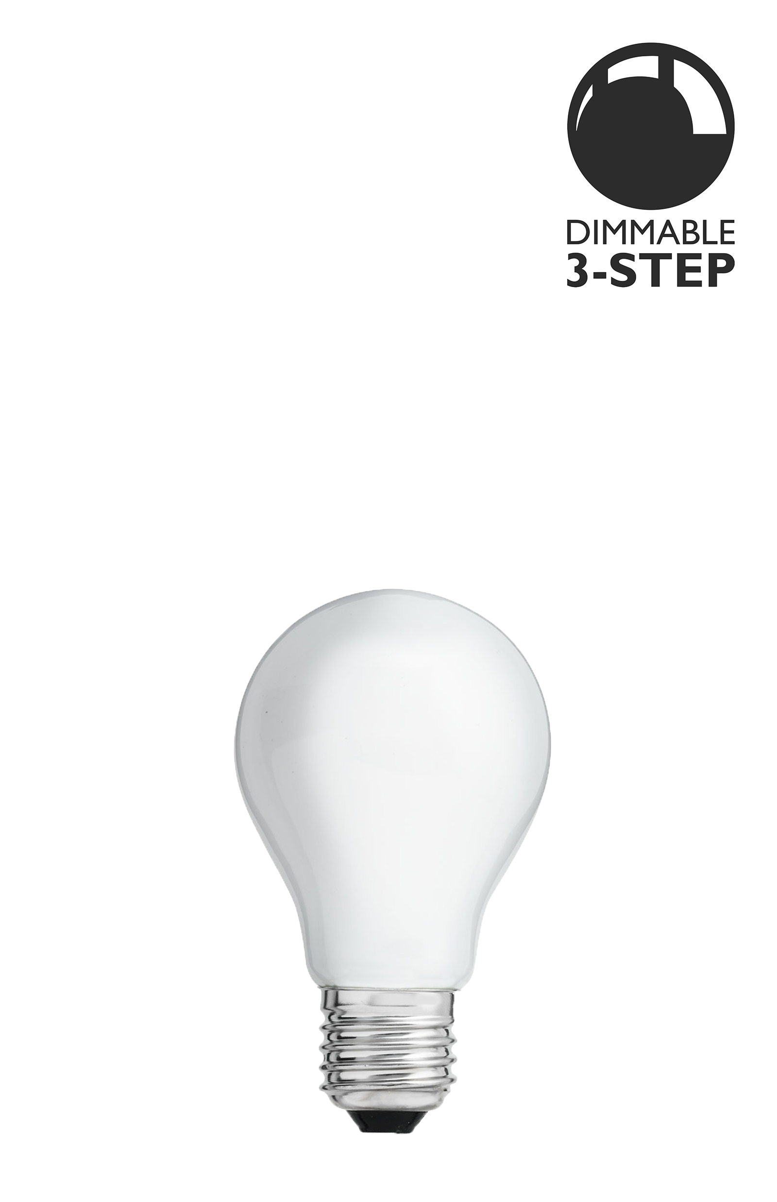 Bec LED dimabil L116, E27, 6cm, lumină caldă 