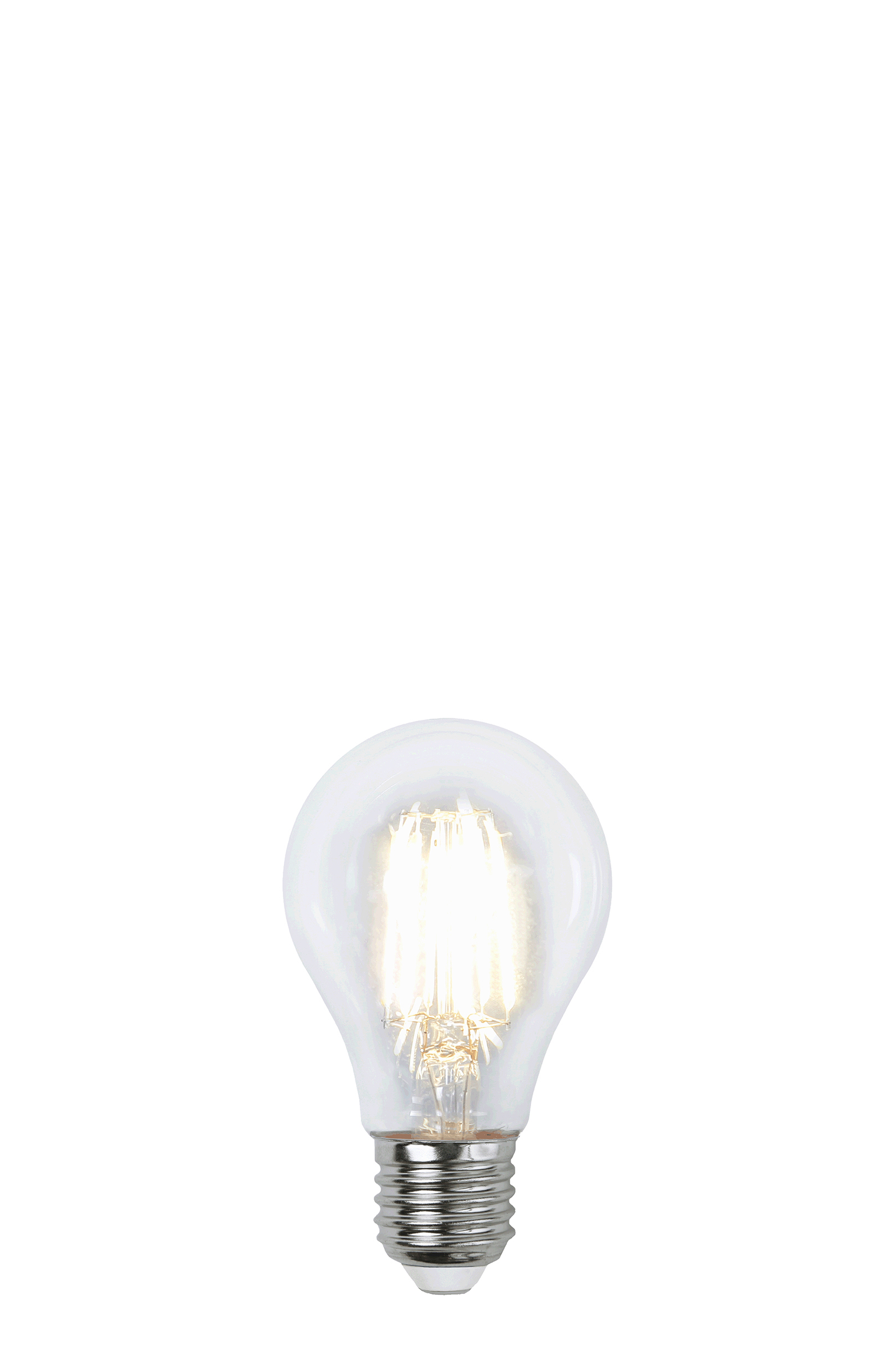 Bec LED filament dimabil L179, E27, 6cm, lumină caldă 