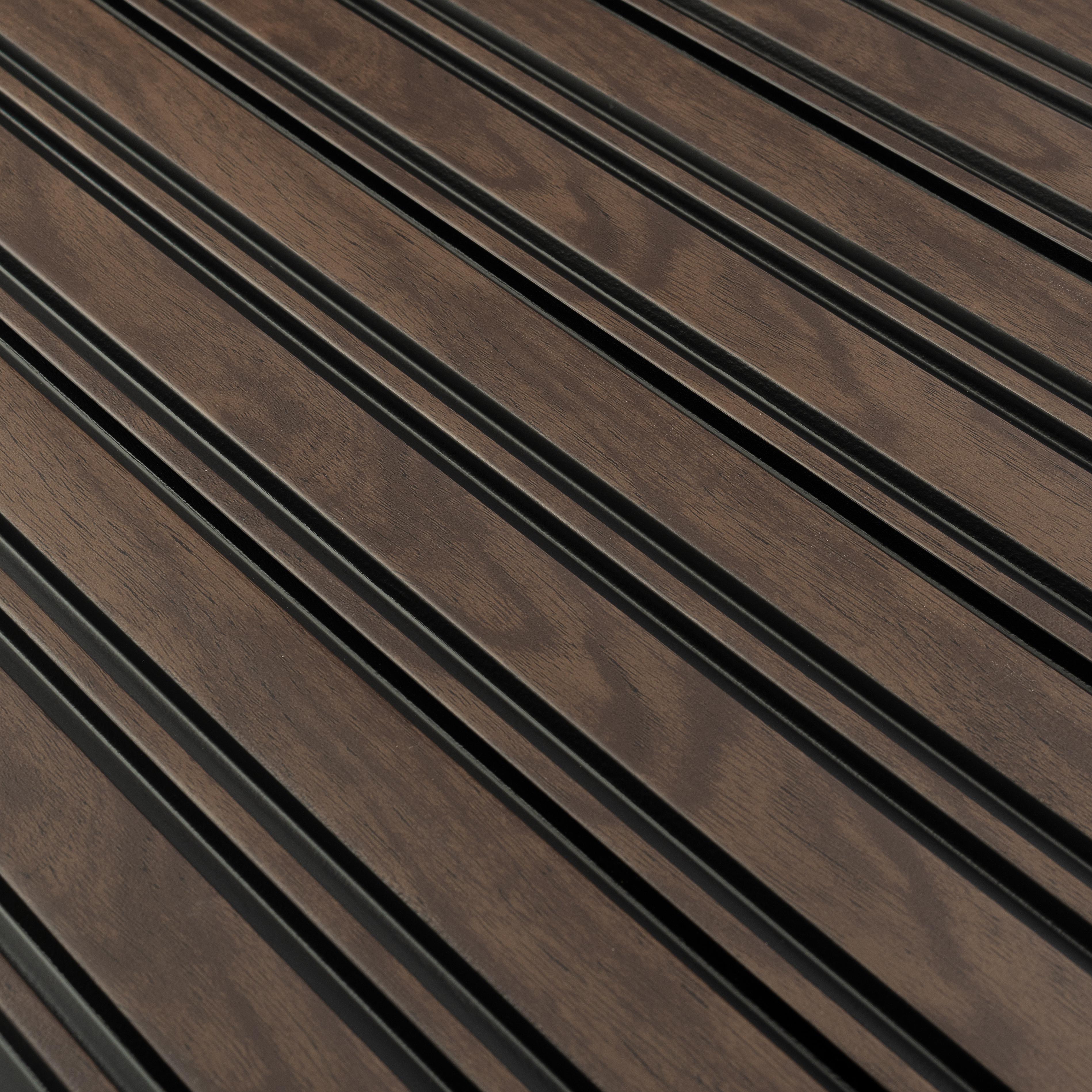 Panou riflat 3d milo, walnut, 270x11.6cm, lamelio 