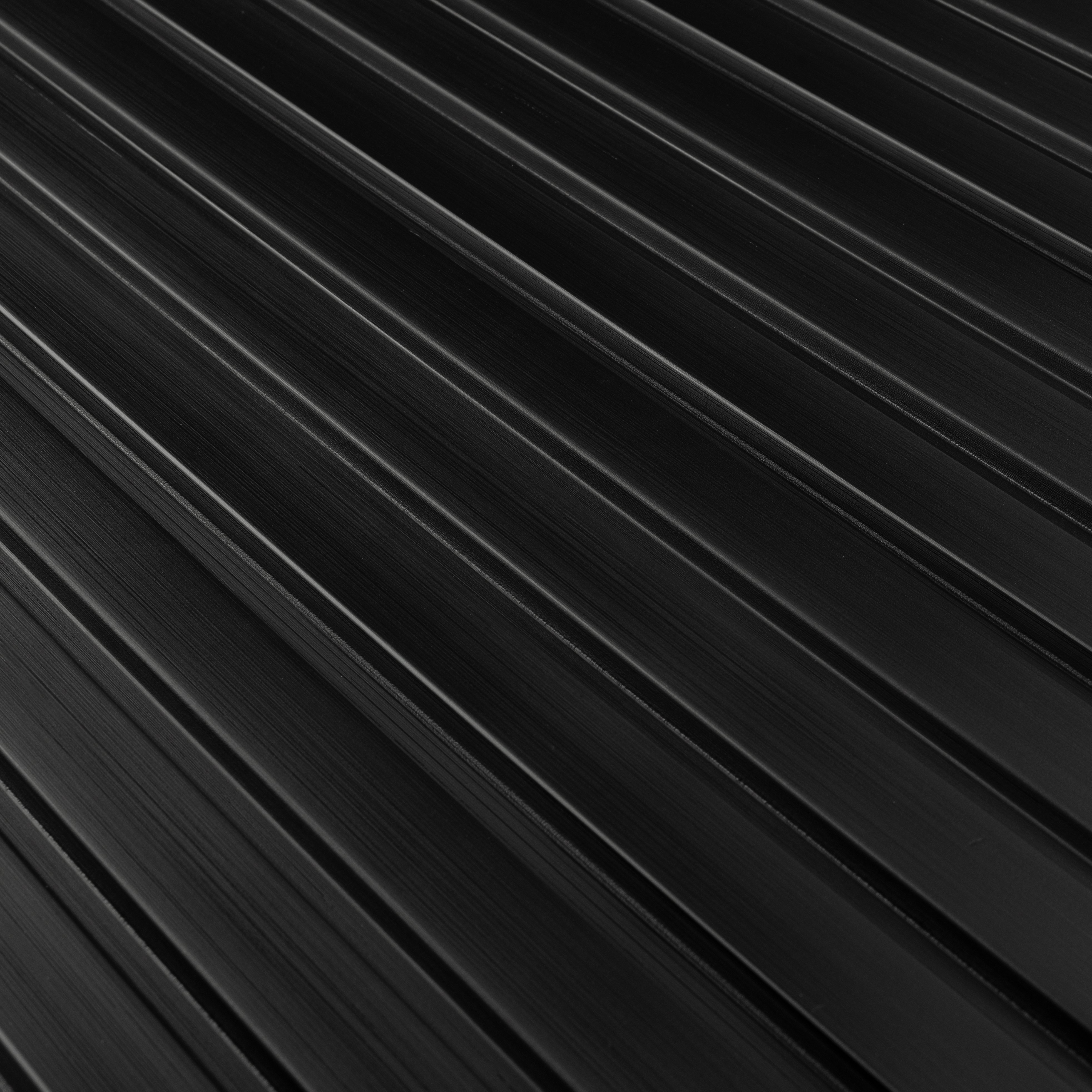 Panou riflat 3d olmo, negru, 270x11.6cm, lamelio 