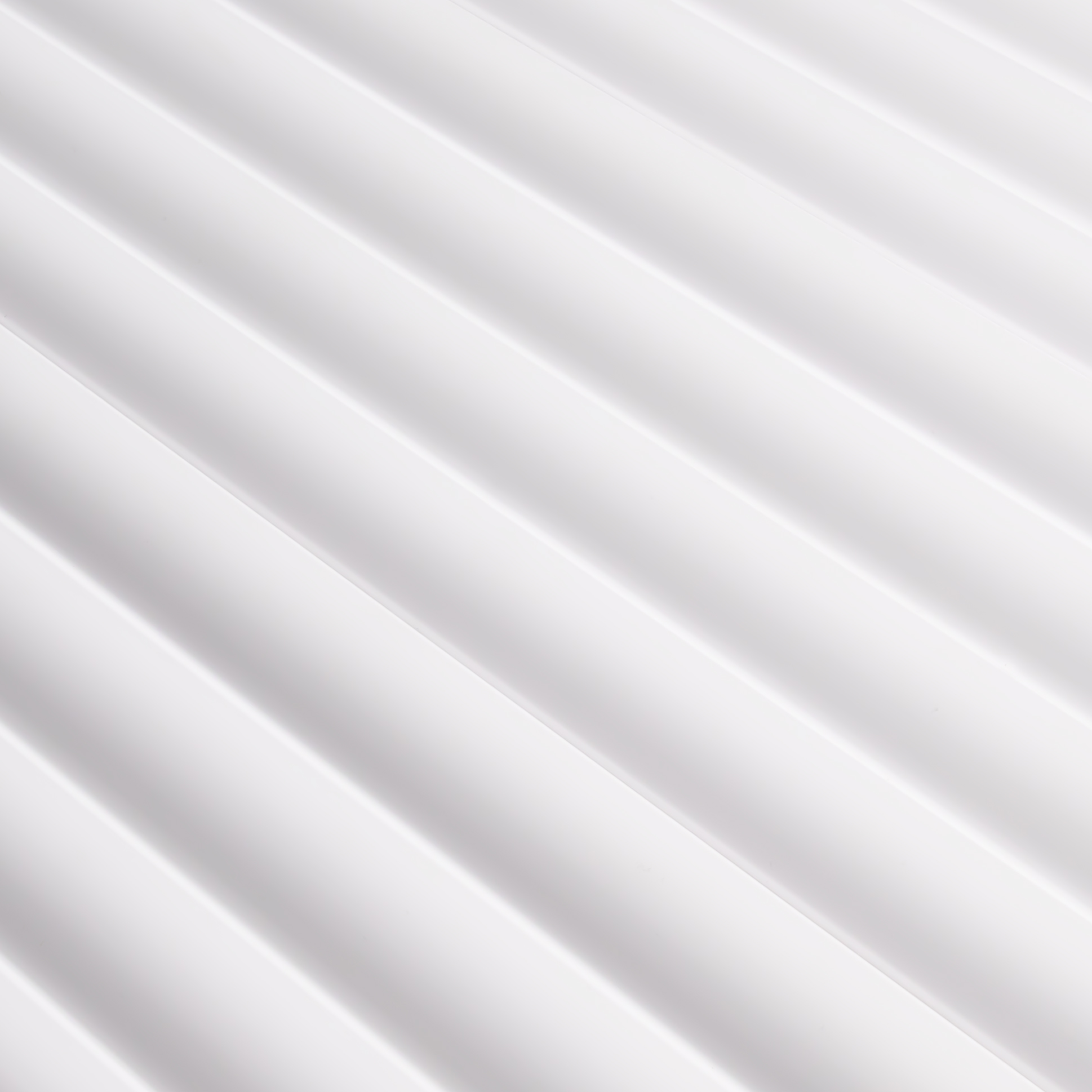 Panou riflat 3d luna, alb, 270x12 cm, lamelio 