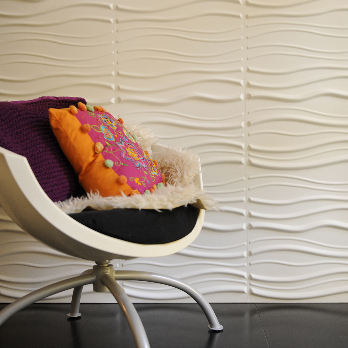 Panouri decorative 3D Sands, WallArt, 12 placi 50x50cm WallArt