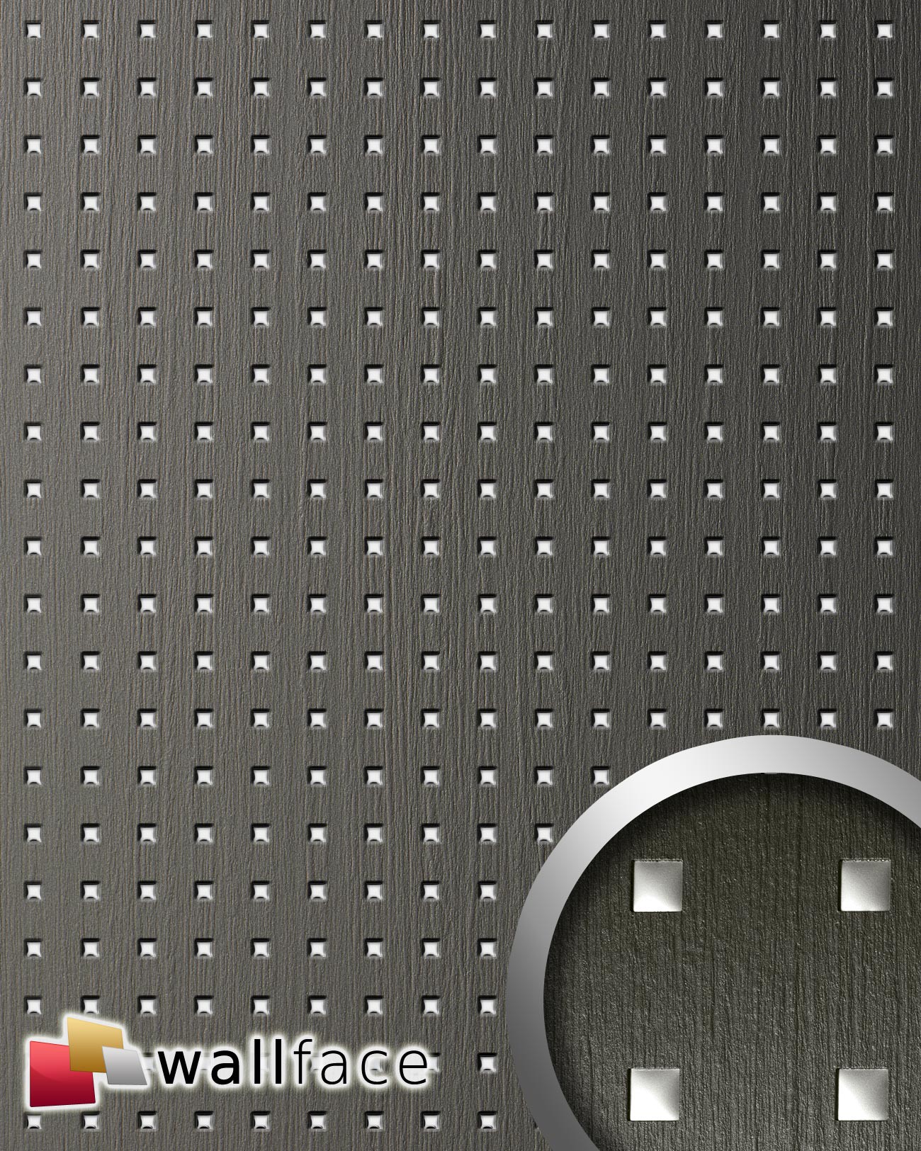 Panou decorativ punch 3d 12557, wallface, autocolant 