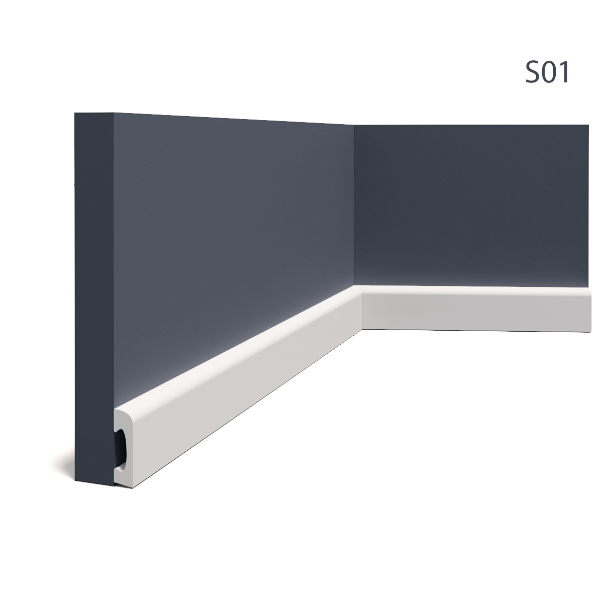 Plinta s1, dimensiuni: 200 x 5 x 1.4 cm 