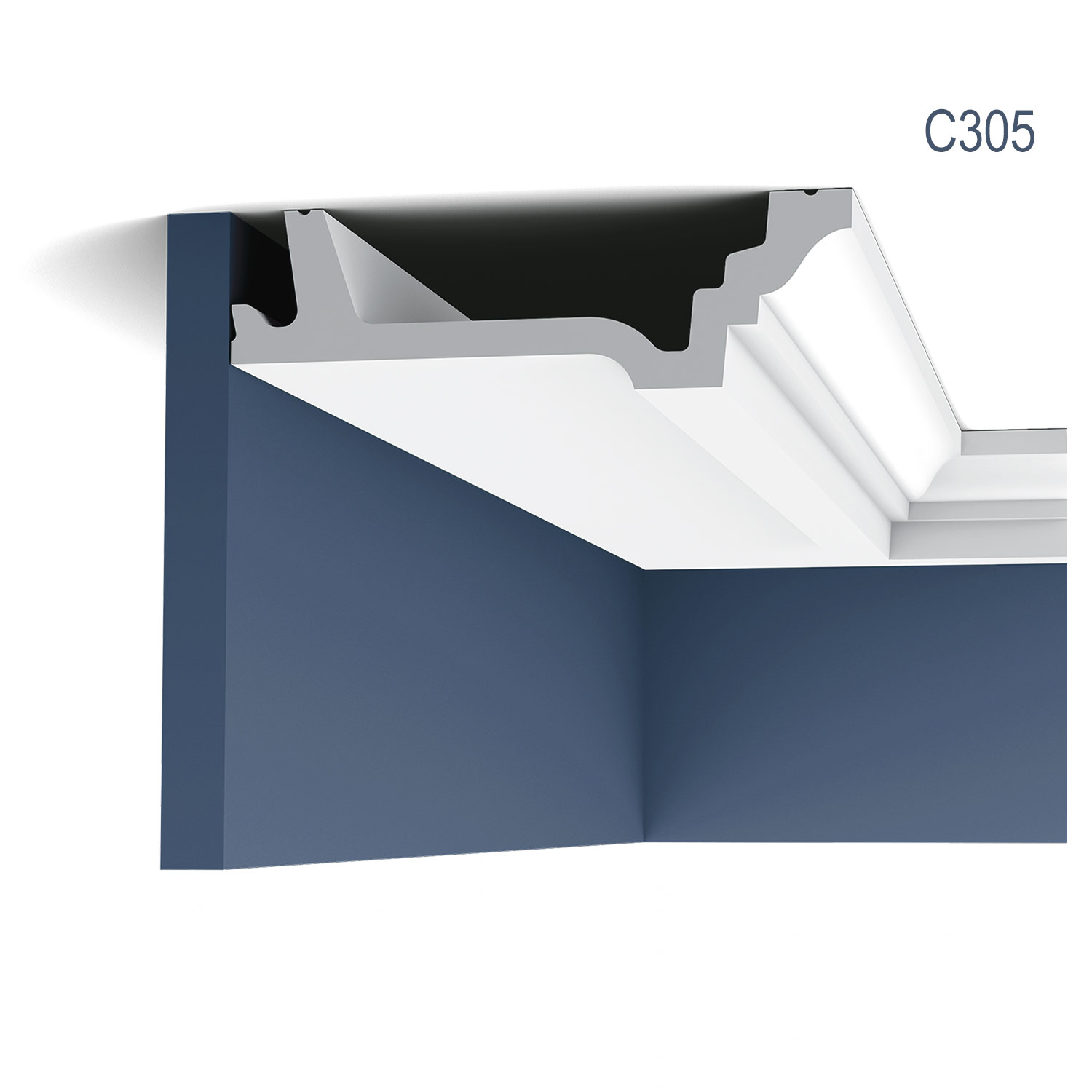 Cornisa Luxxus C305, Dimensiuni: 200 X 4.7 X 15.5 cm, Orac Decor