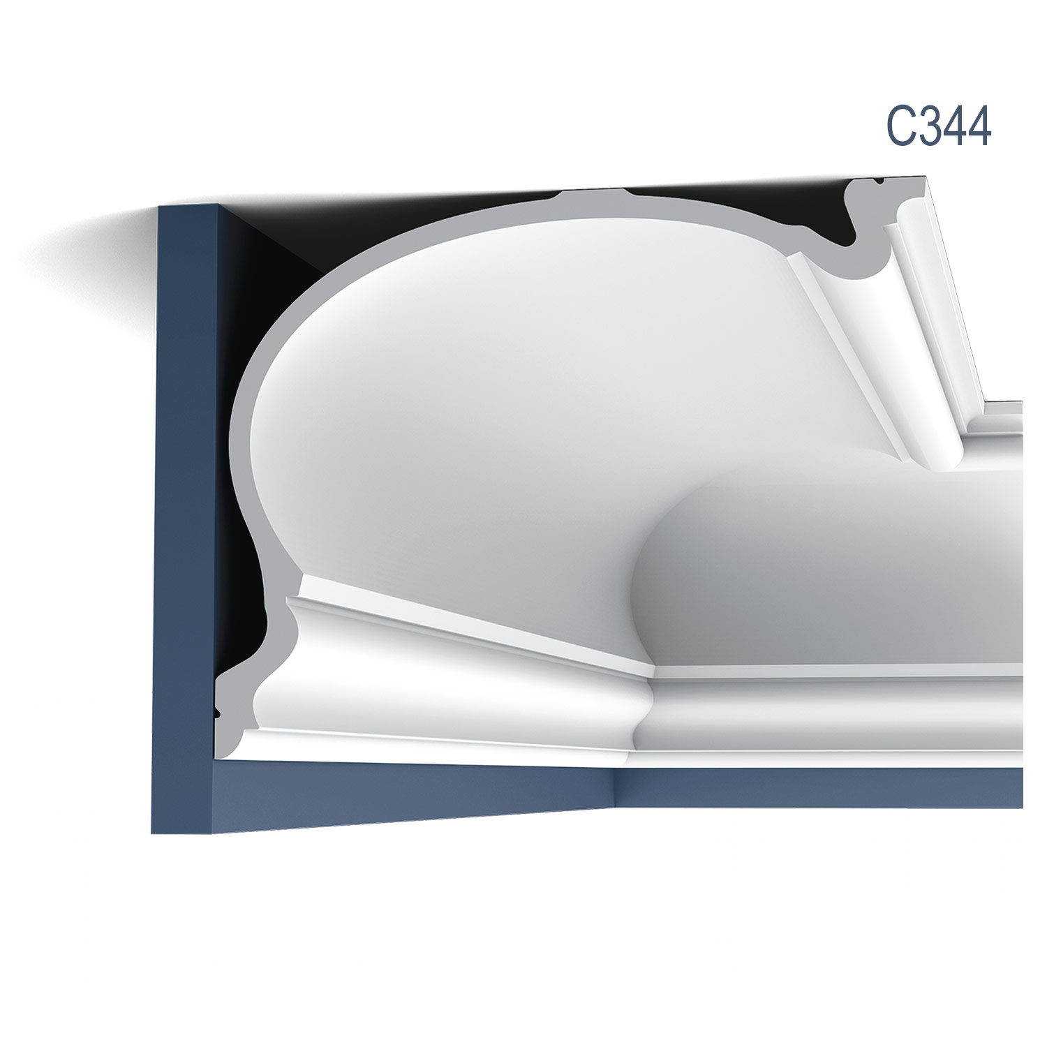 Cornisa Luxxus C344, Dimensiuni: 200 X 35 X 27.3 cm, Orac Decor