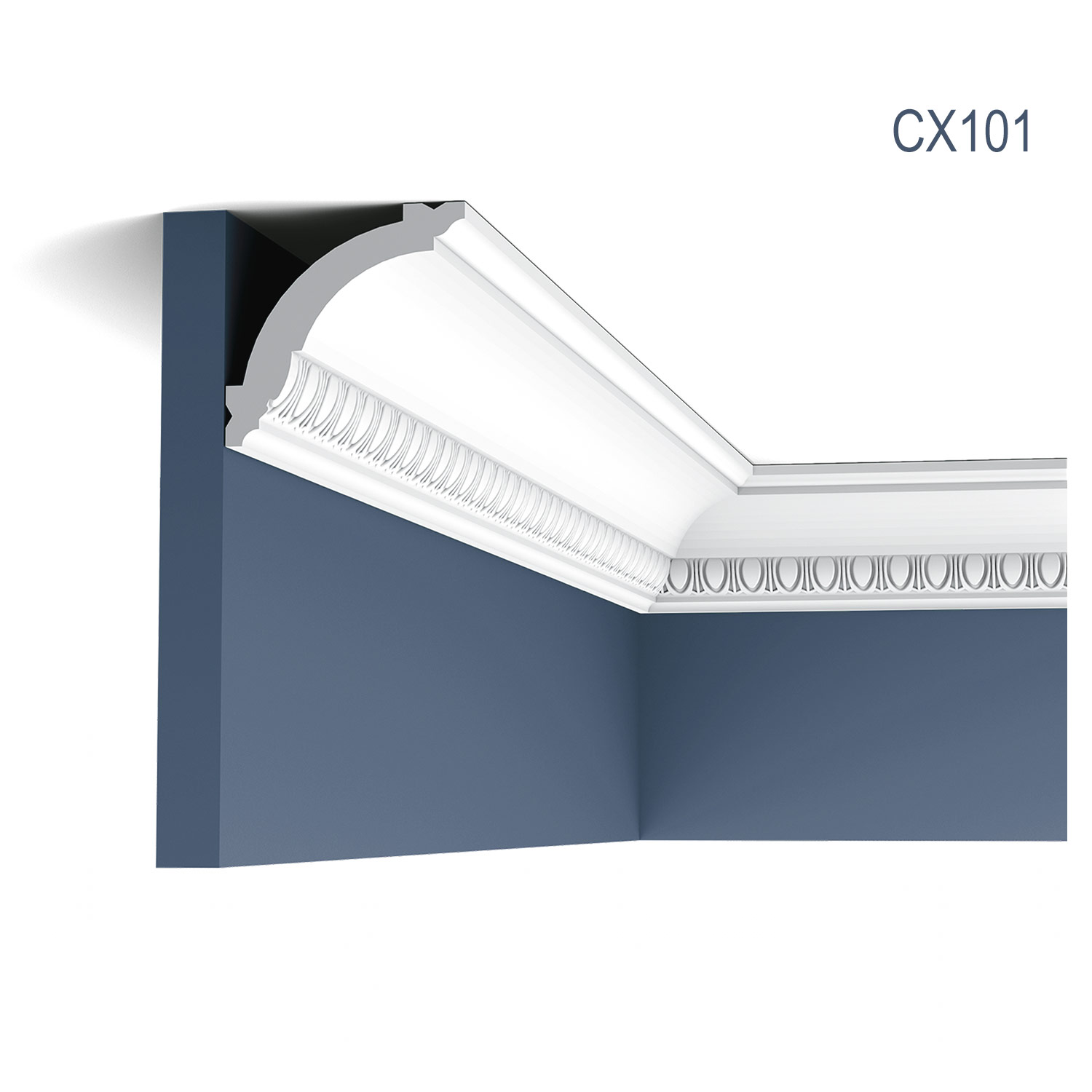 Cornisa Axxent CX101, Dimensiuni: 200 X 6.9 X 7.1 cm, Orac Decor