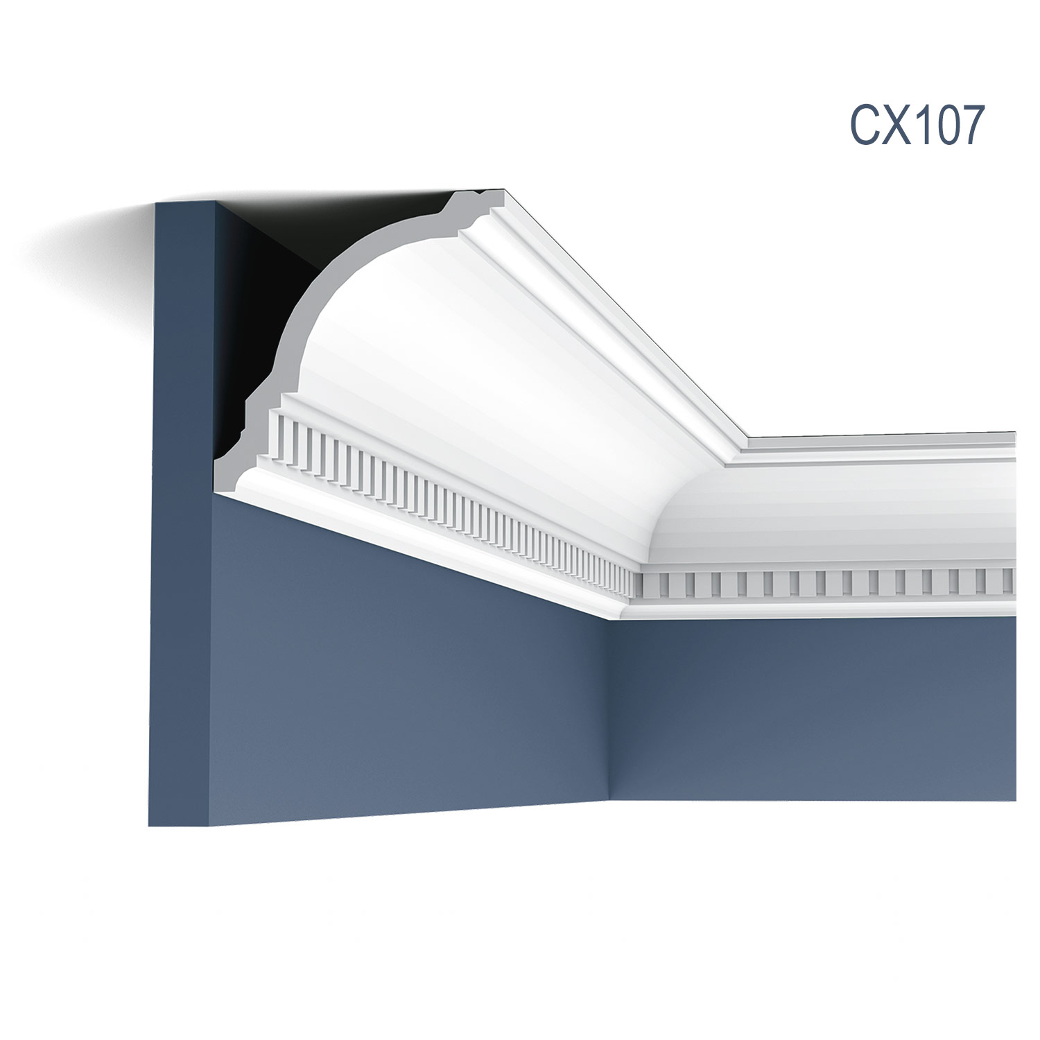Cornisa Axxent CX107, Dimensiuni: 200 X 11.8 X 11.7 cm, Orac Decor