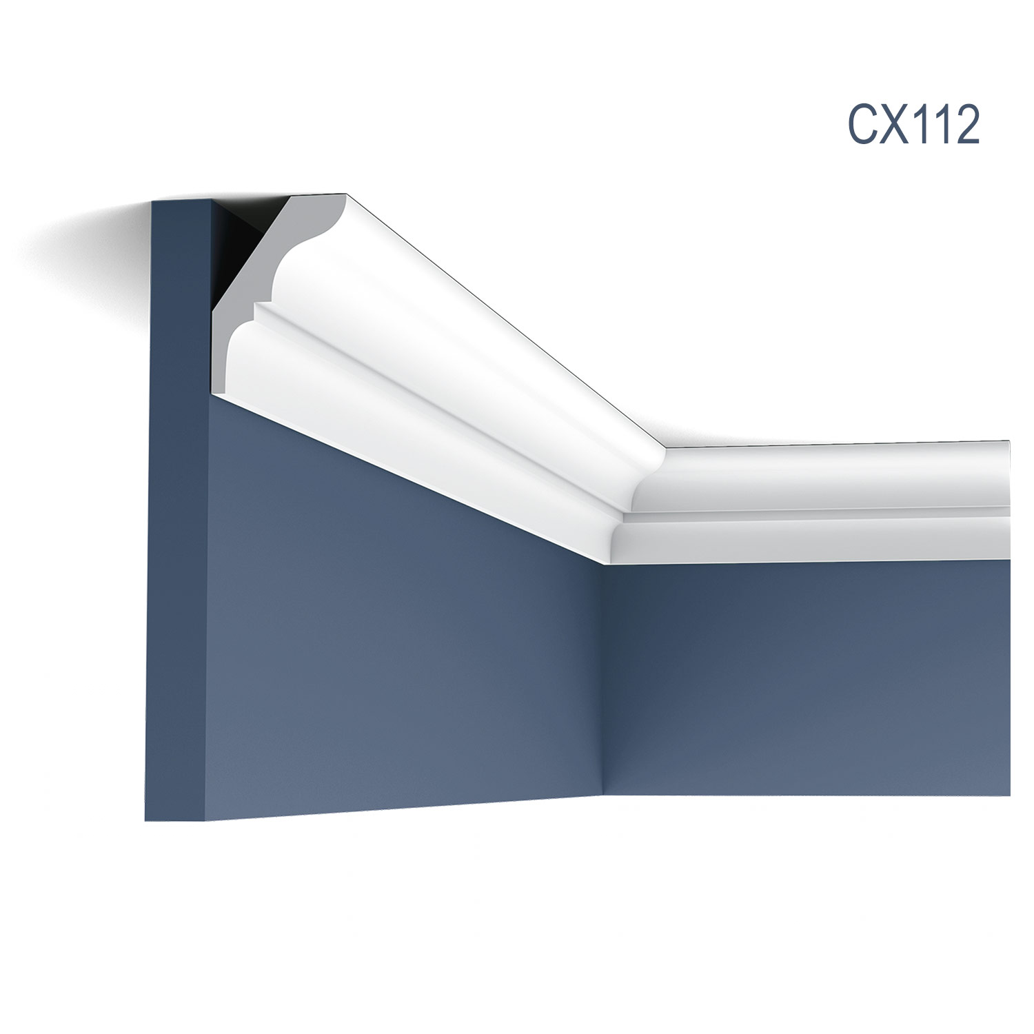 Cornisa Axxent CX112, Dimensiuni: 200 X 5.4 X 3.8 cm, Orac Decor
