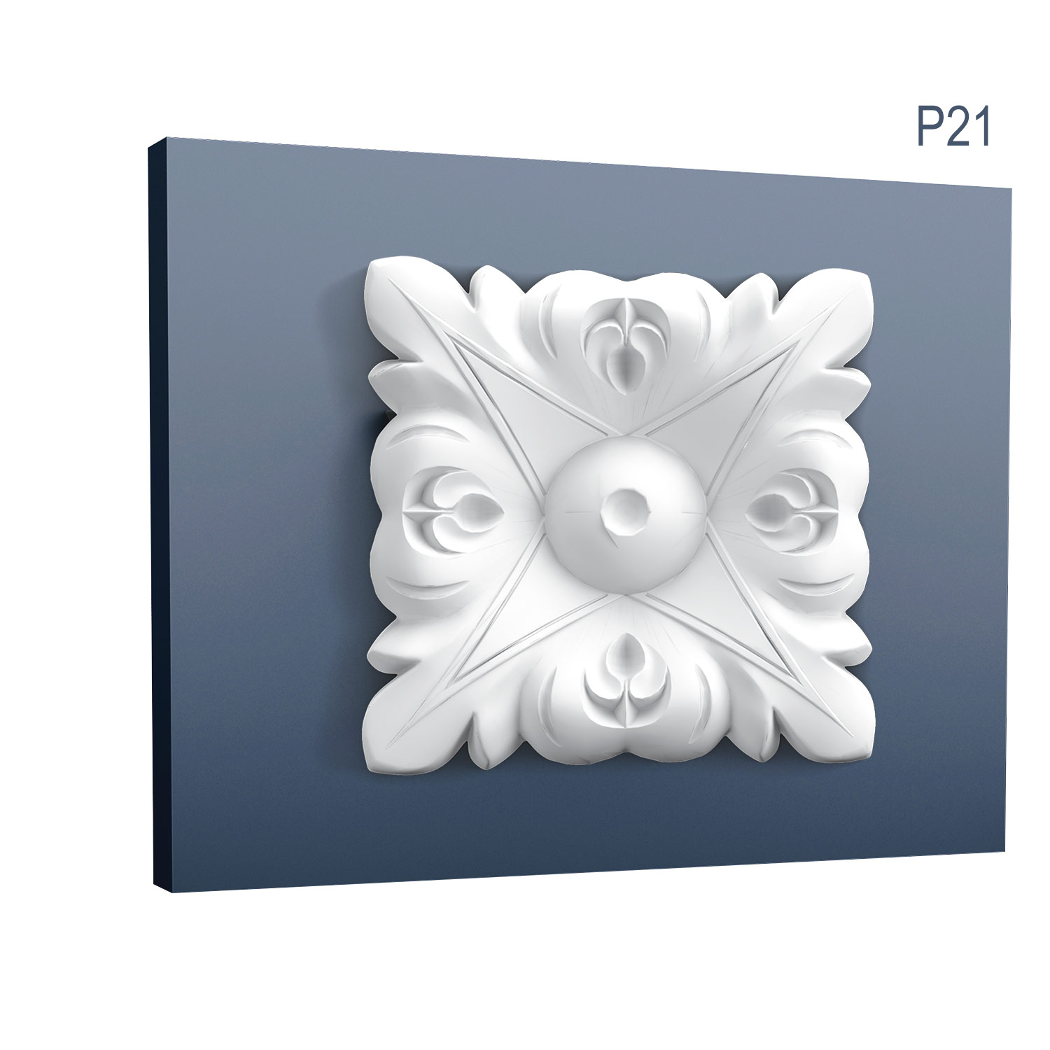 Ornament Luxxus P21, Dimensiuni: 6.7 X 6.7 X 0.9 cm, Orac Decor