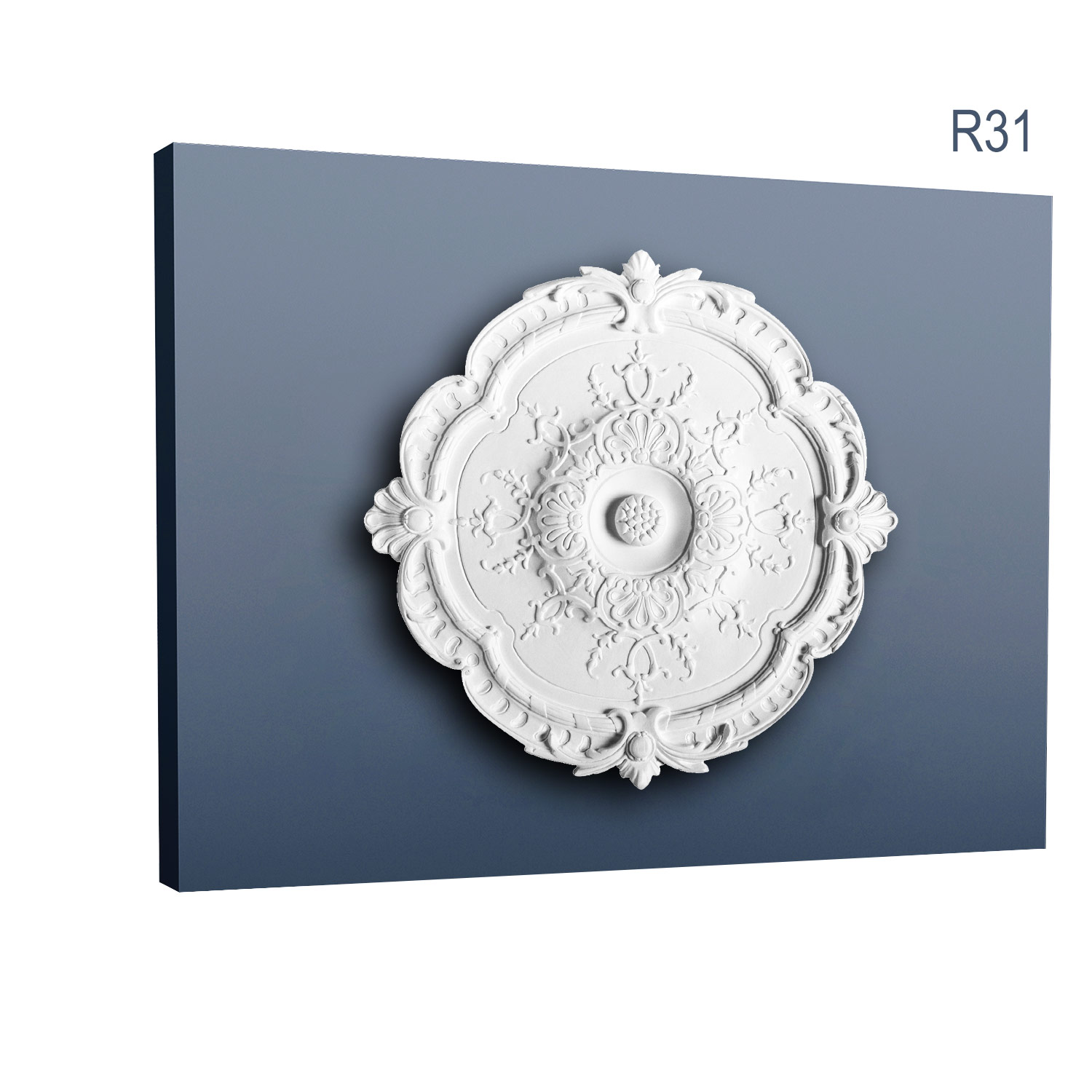 Rozeta Luxxus R31, Dimensiuni: diam. 38,5 cm (H: 2,7 cm), Orac Decor Orac Decor