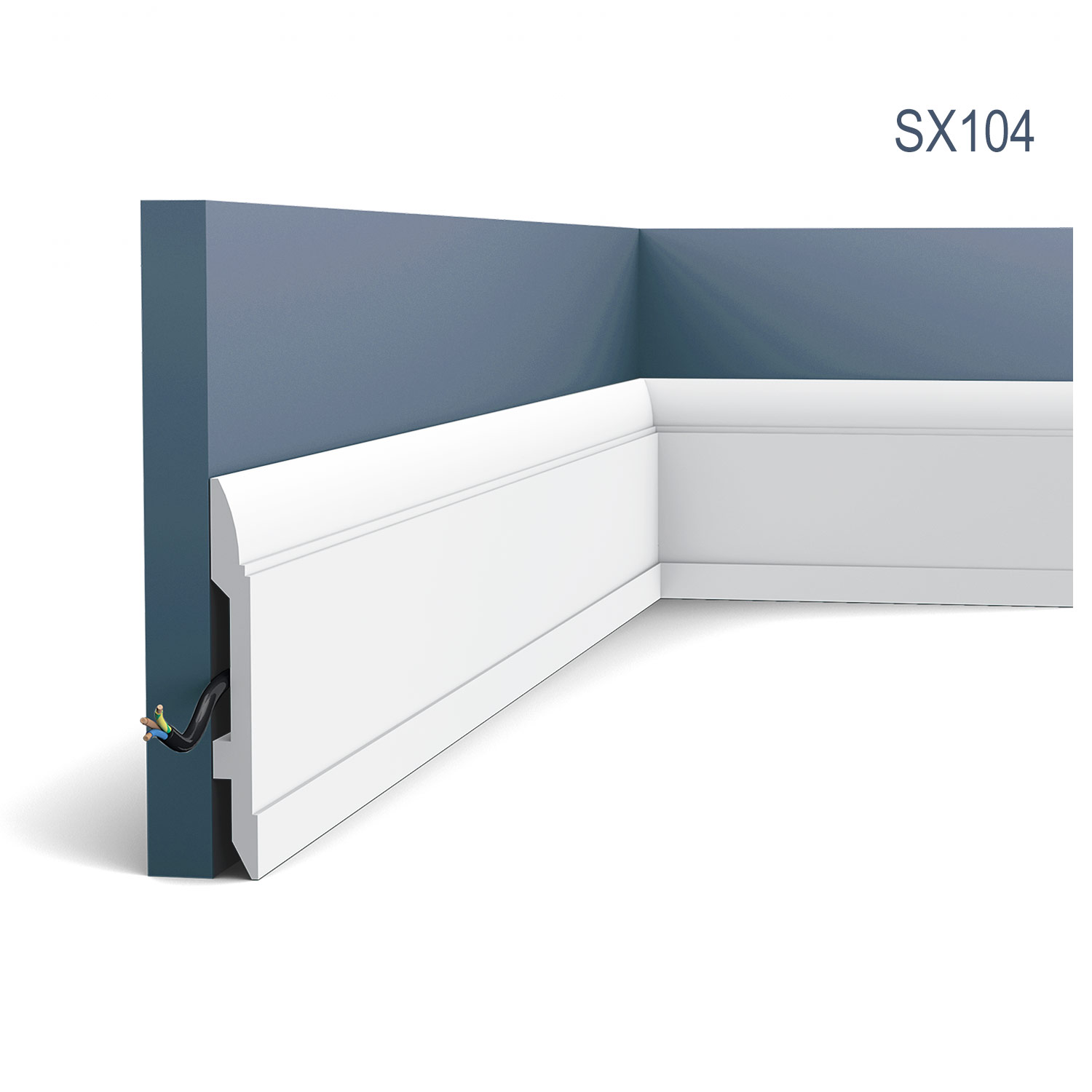 Plinta Luxxus SX104, Dimensiuni: 200 X 14.8 X 1.7 cm, Orac Decor Orac Decor