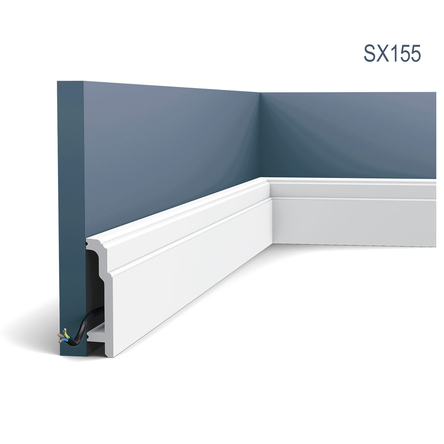 Plinta Luxxus SX155, Dimensiuni: 200 X 10.8 X 2.5 cm, Orac Decor Orac Decor