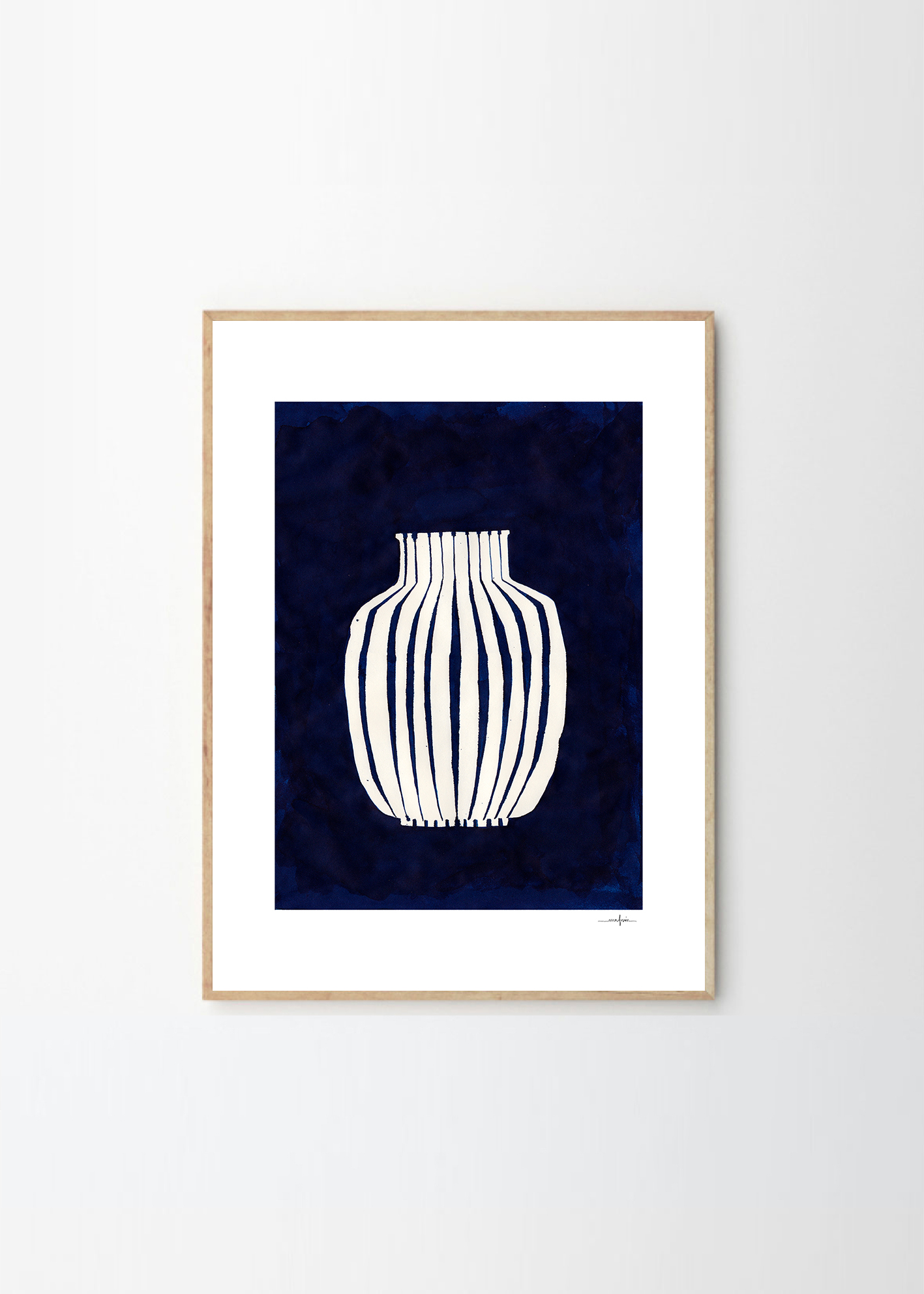 Poster/Tablou Blue Vase, Ana Frois