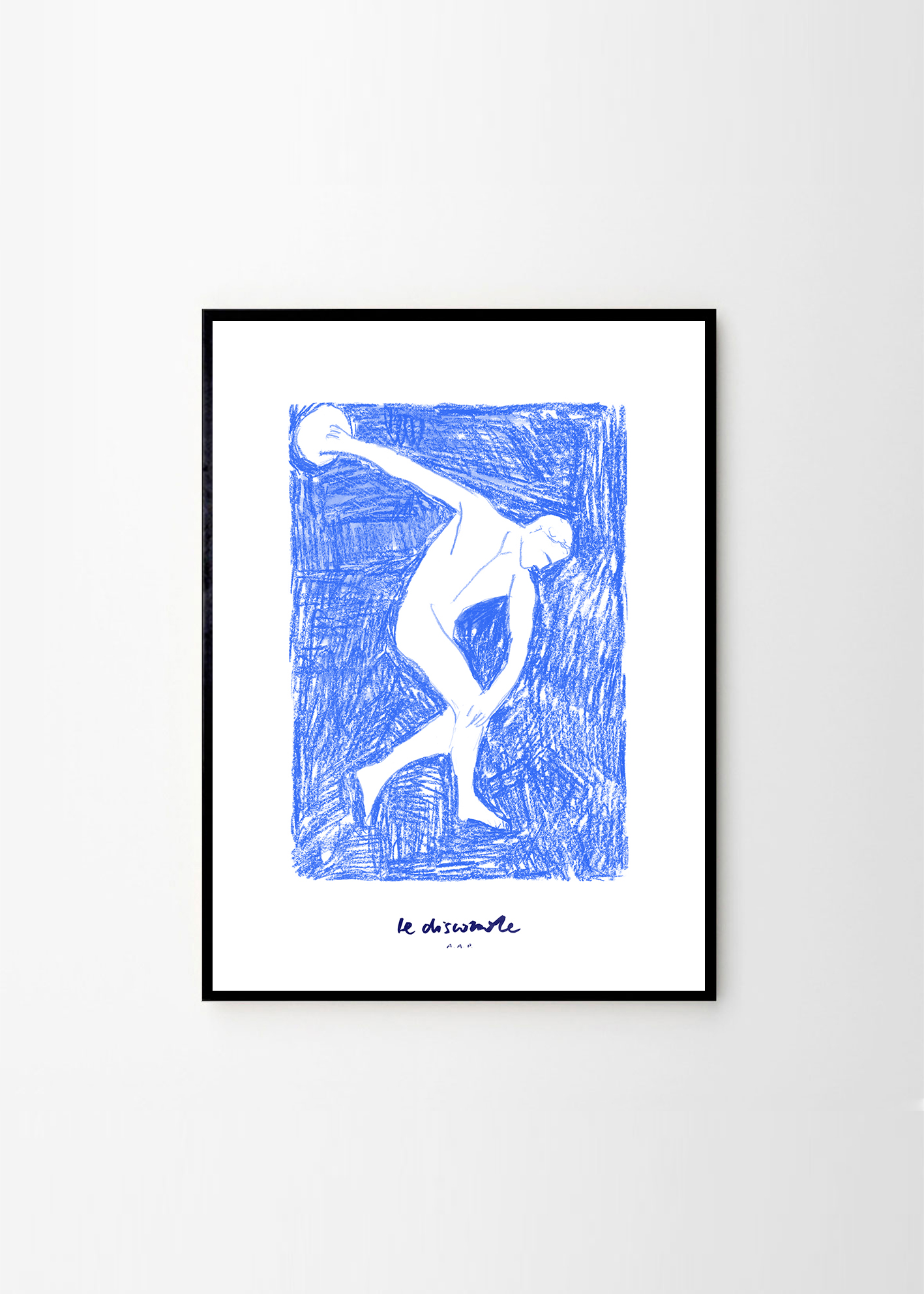 Poster/Tablou The Athlete, Another Art Project